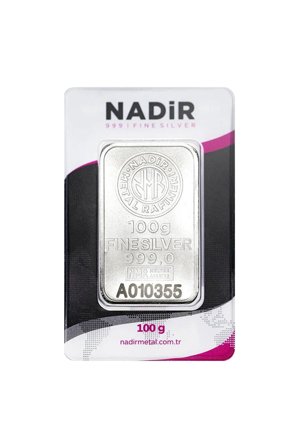 Nadir Gold NadirGold 100 Gr Gümüş Külçe