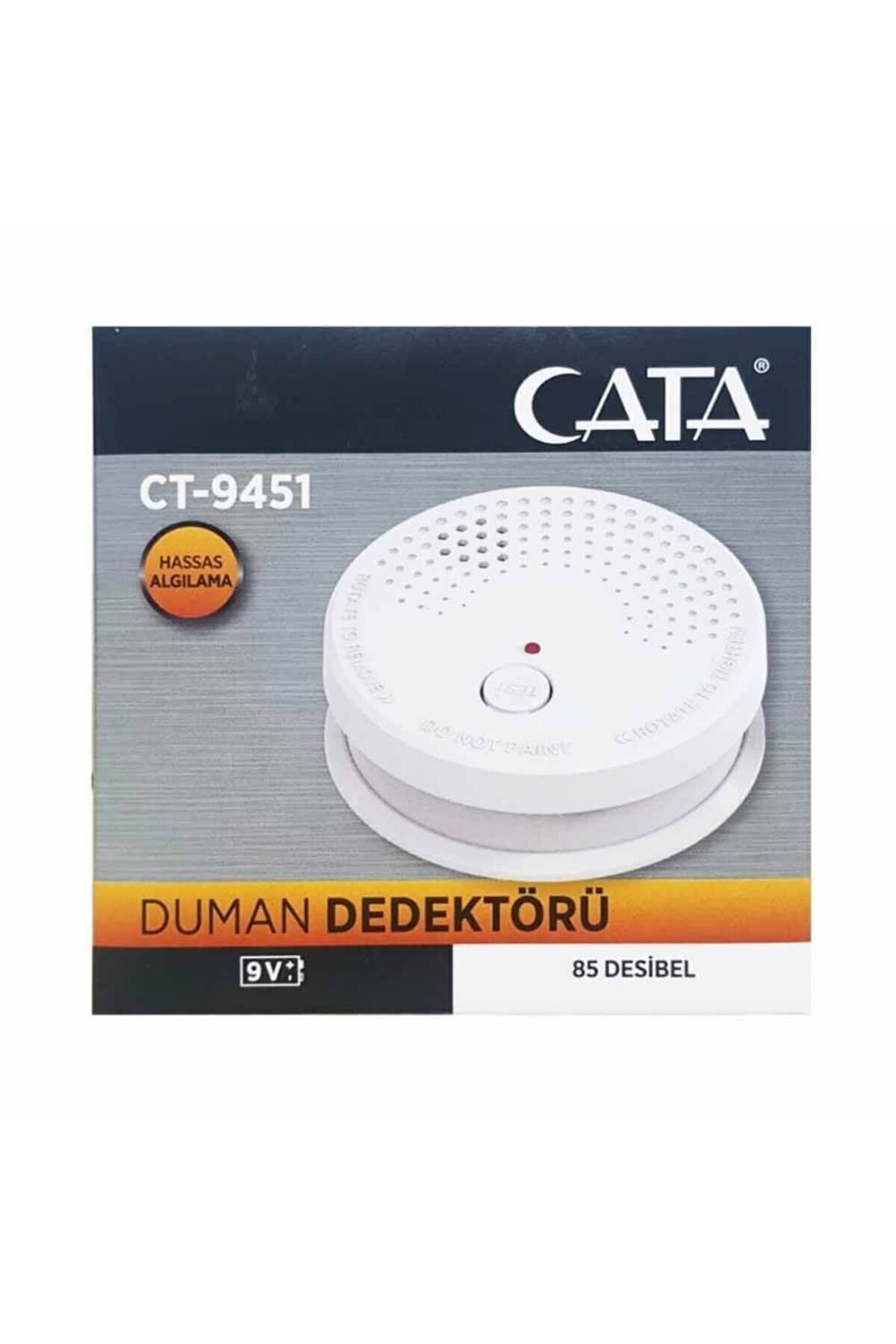 Cata 9451 Kablosuz Duman Dedektörü (YANGIN ALARMI)