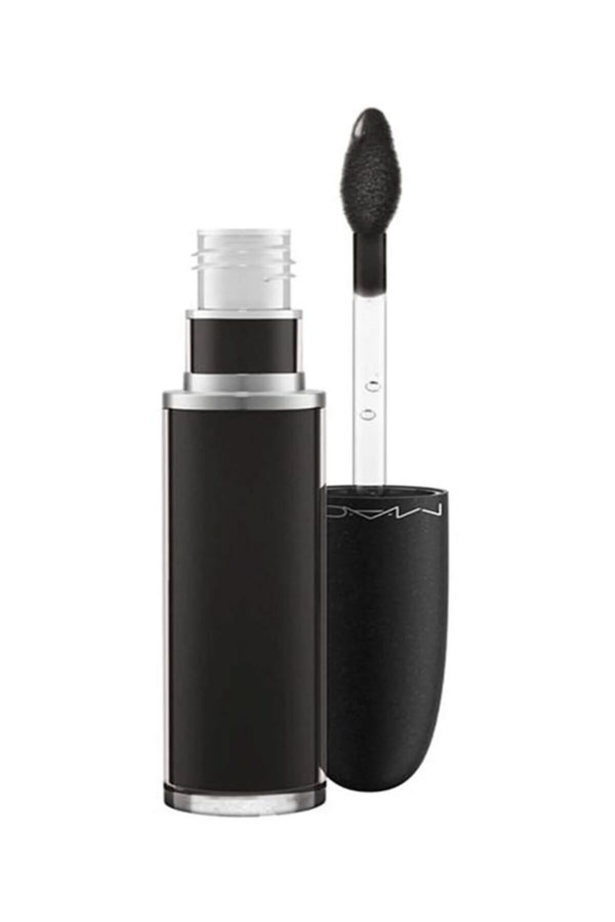 Mac Likit Ruj-Retro Matte Liquid Lipcolour-Caviar-5 ml