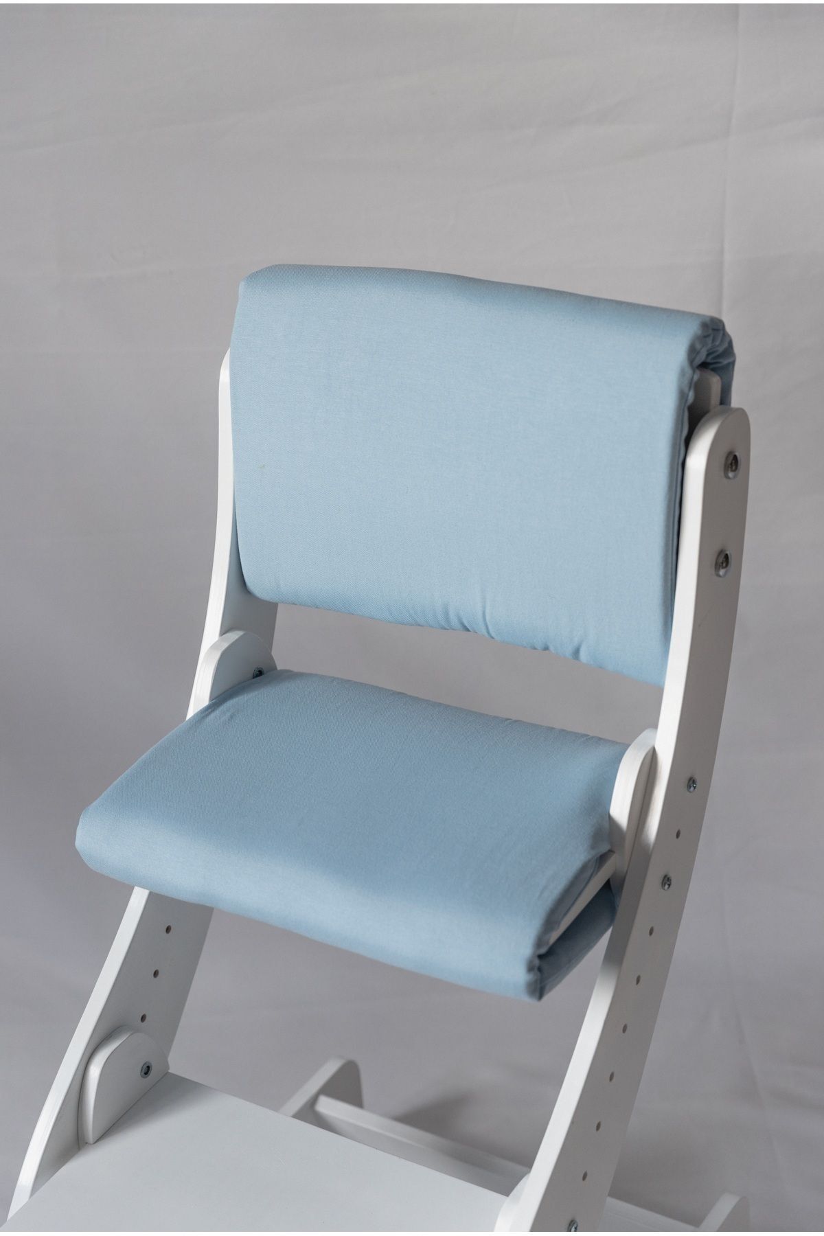 Montessori Bebaby Sandalyesi Minderi Mavi Renk
