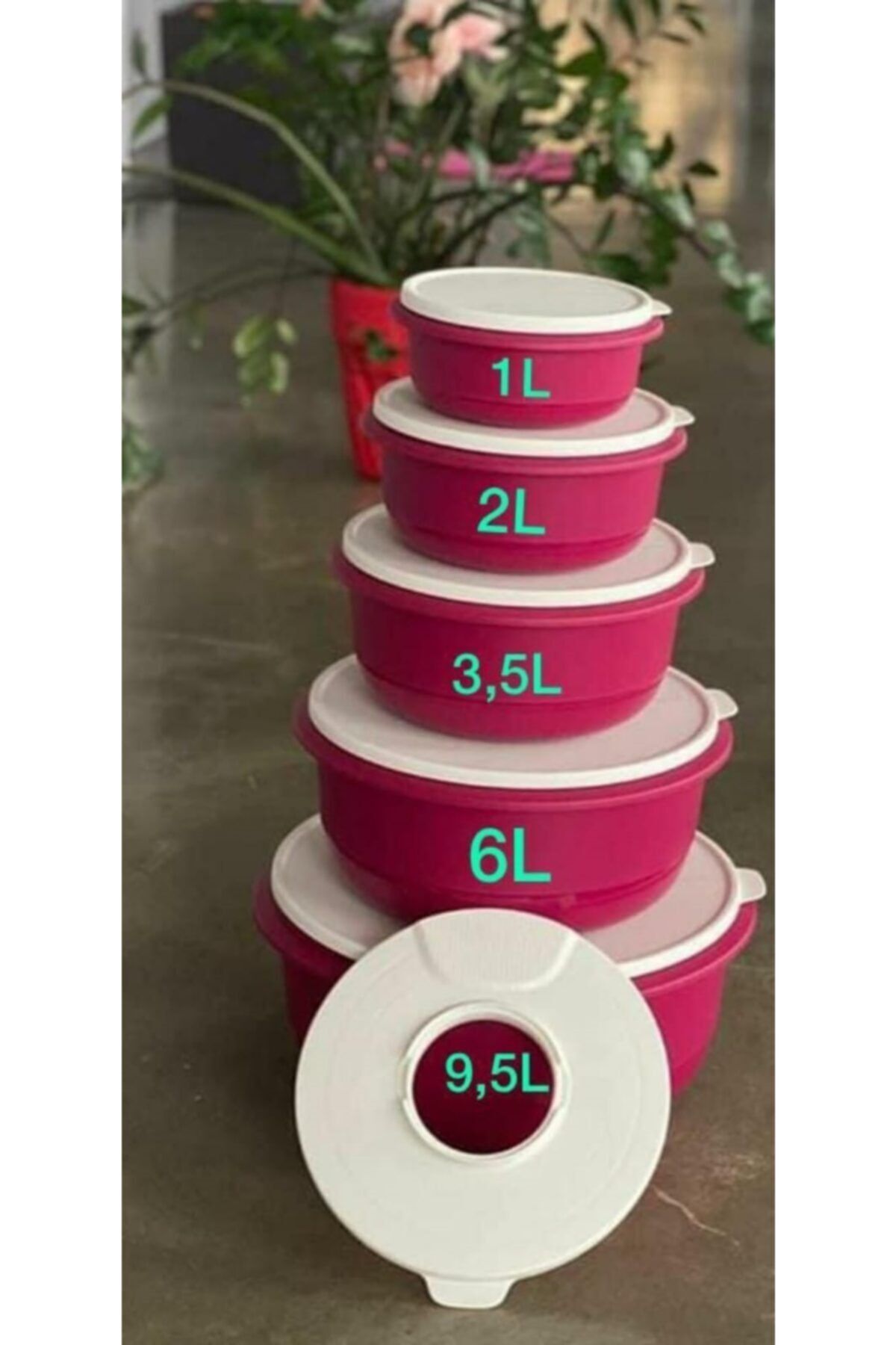 Tupperware Miksim Kule 5li