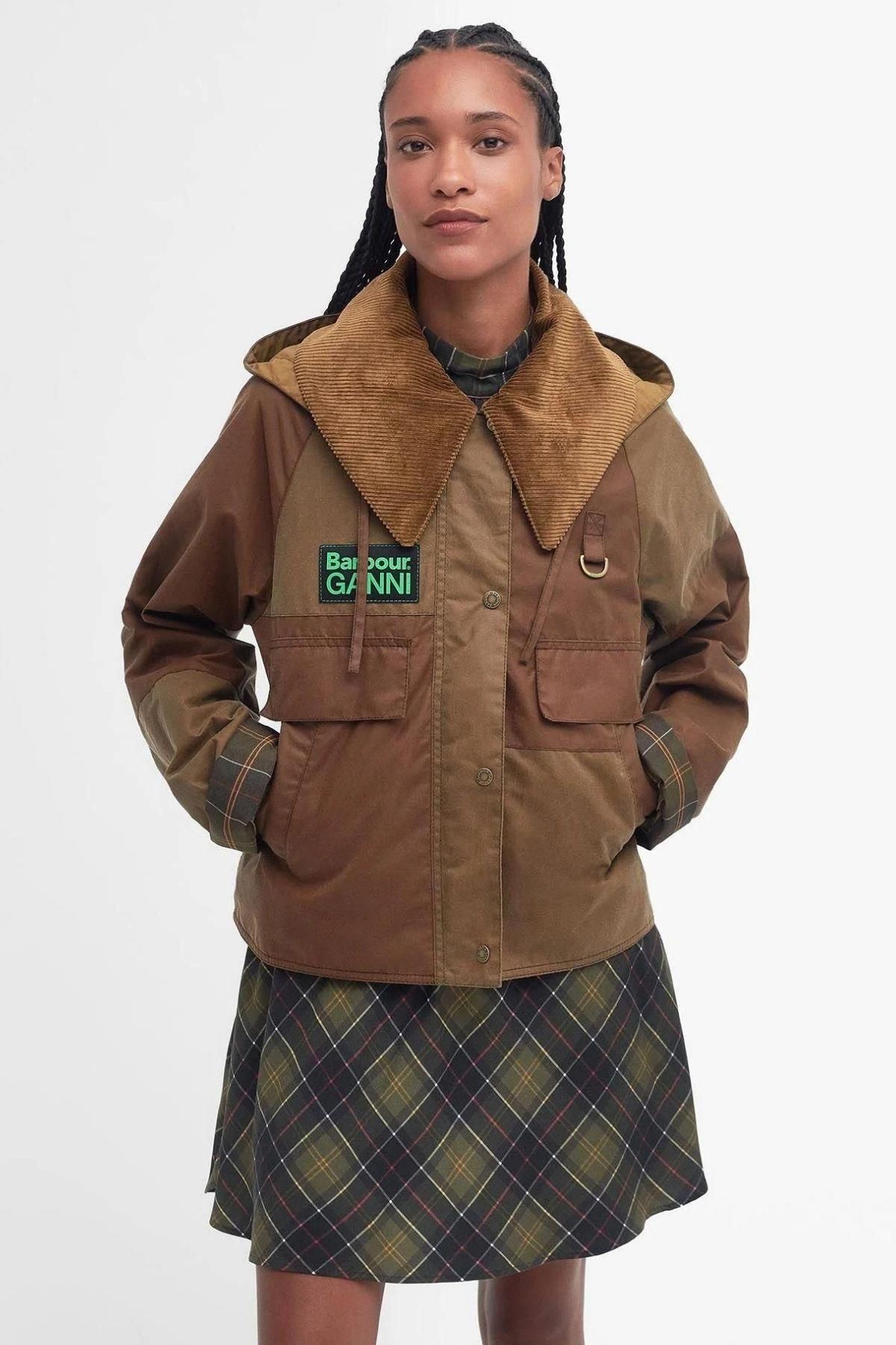 Ganni waterproof jacket shop