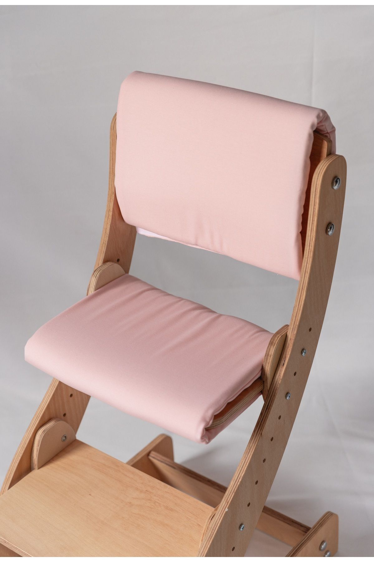 Montessori Bebaby Sandalyesi Minderi Pembe Renk