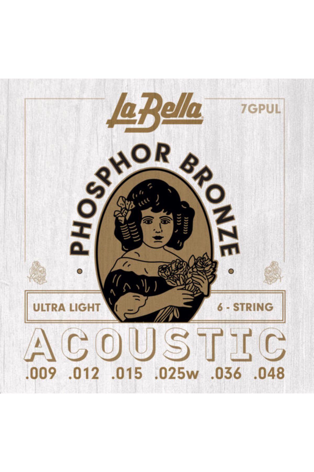 Labella La Bella 7GPUL Akustik Gitar Teli (09-48)