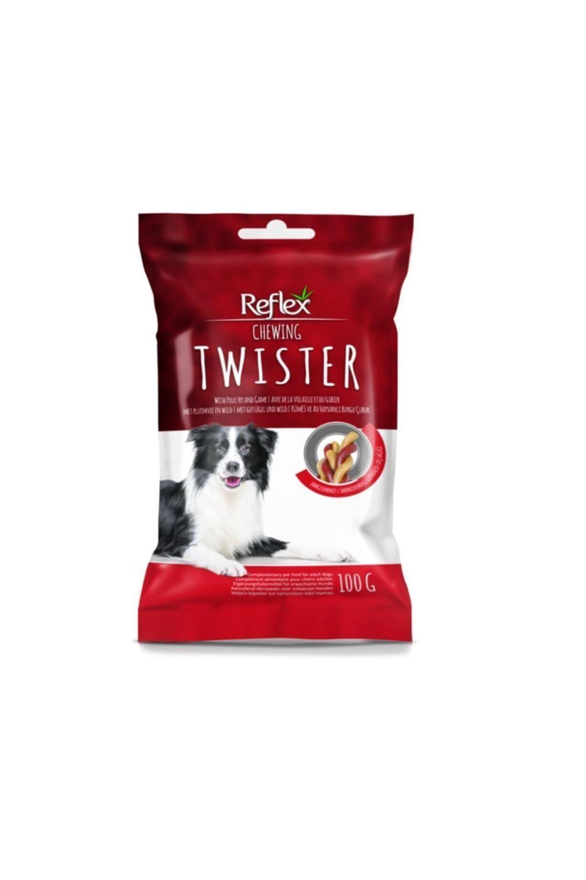Reflex Chewing Twister Av Hayvanli Köpek Ödül 100 g