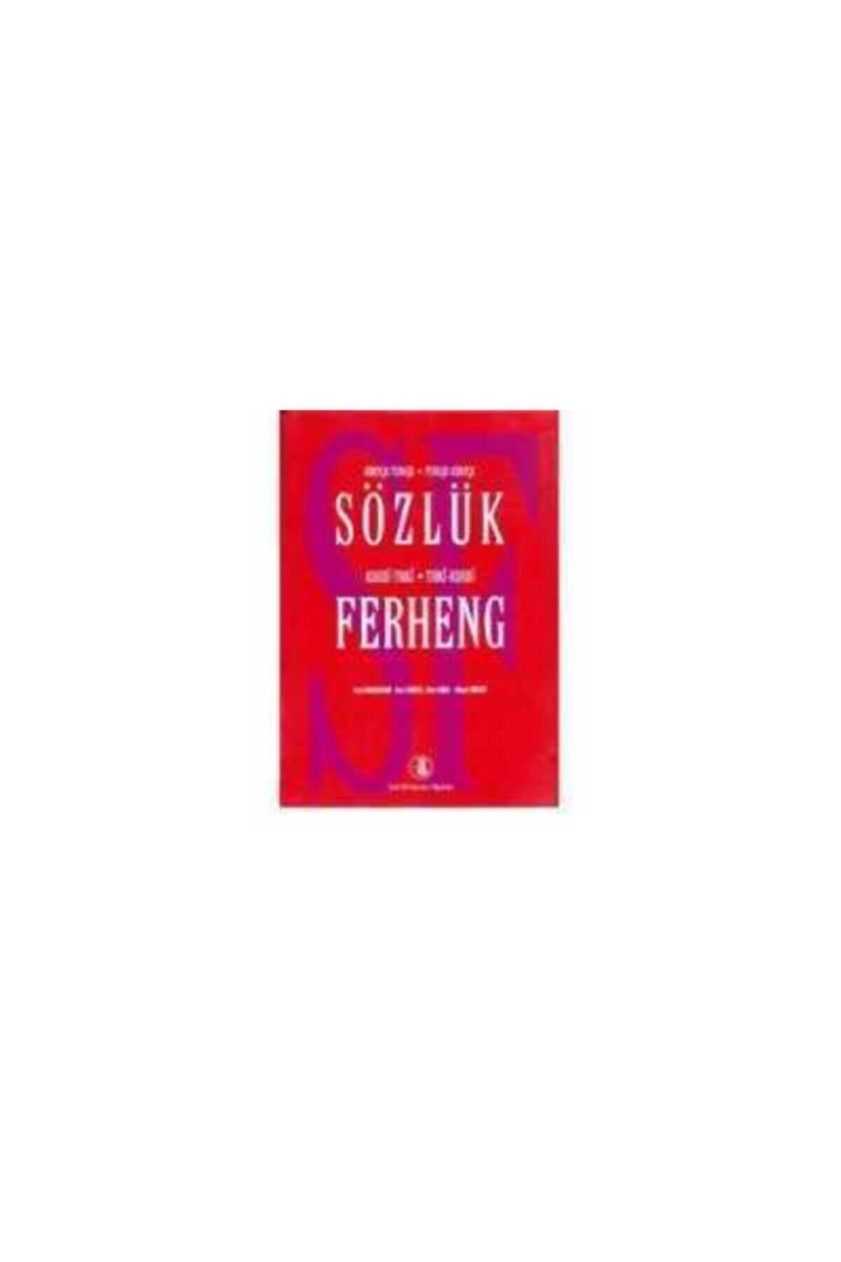 Türk Dil Kurumu Yayınları Kürtçe-türkçe / Türkçe-kürtçe Sözlük Ferheng (KIRMIZI KAPAK)