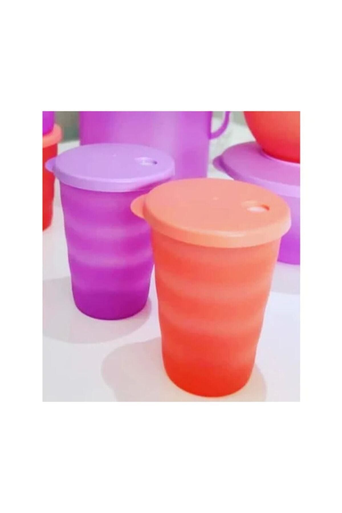 Tupperware Bardak 2'li Set Pipet Uyumlu