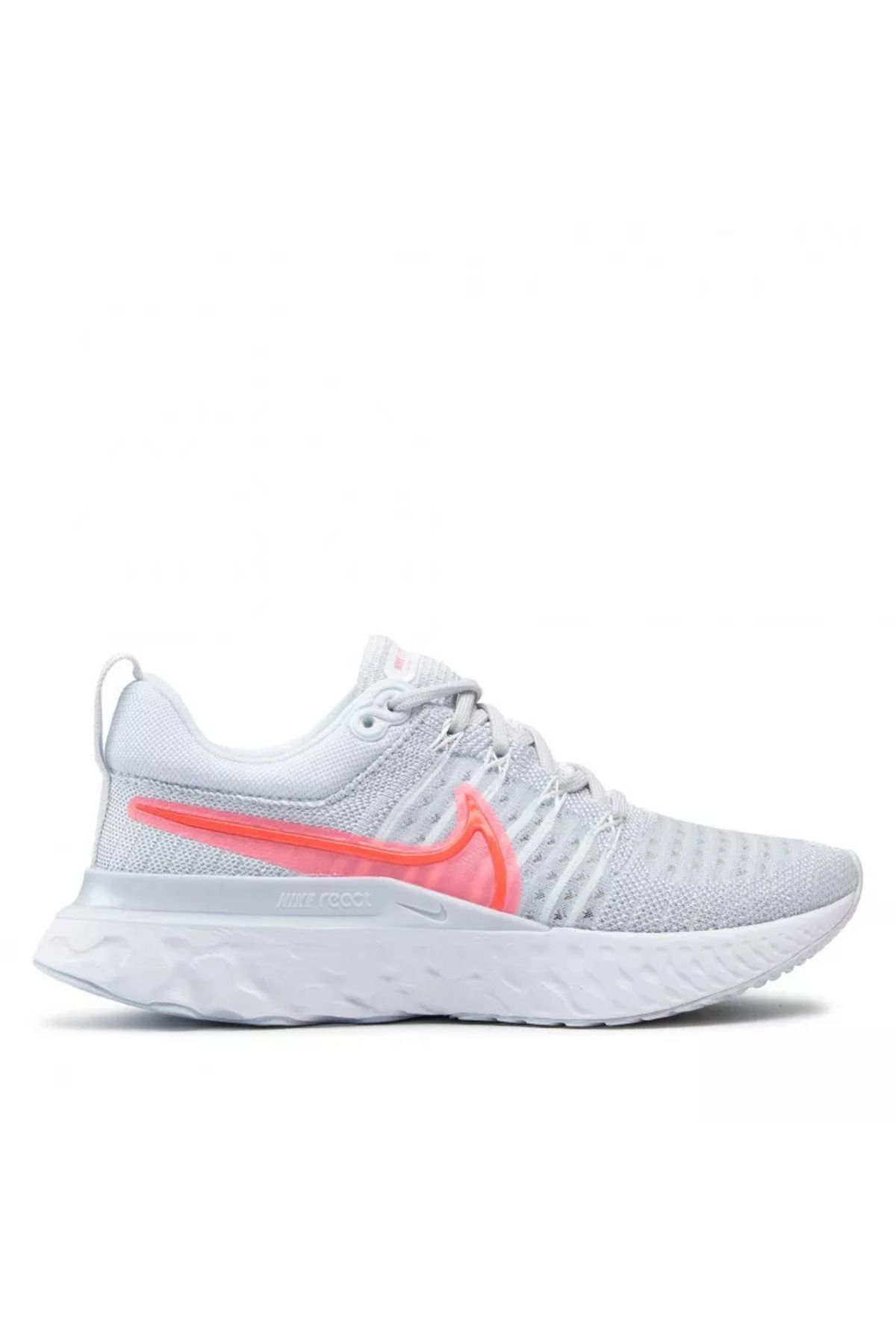 Nike React Infinity Run Flyknit 2 Running Kadın Beyaz Koşu Ayakkabı