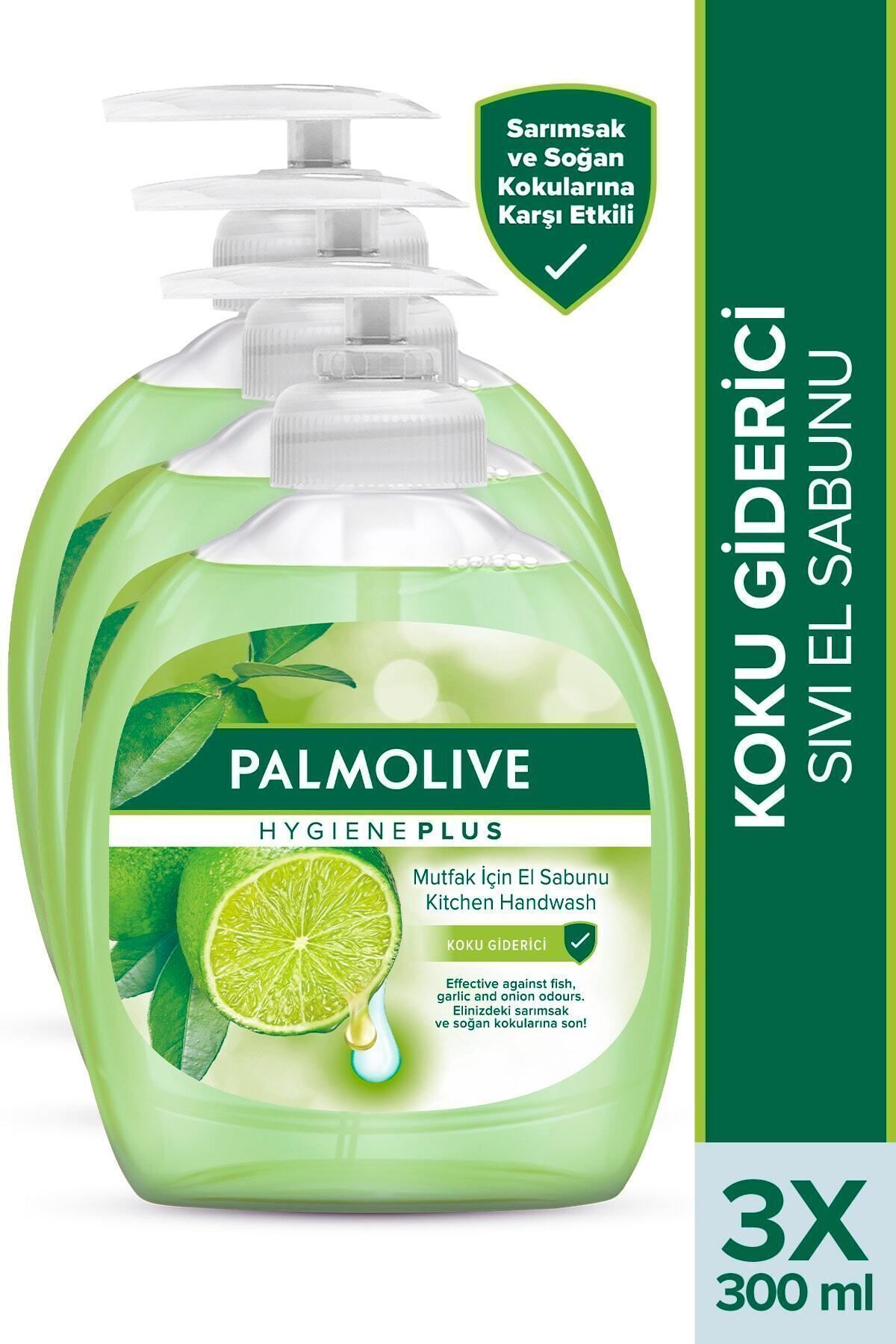 Palmolive Mutfak için Koku Giderici Sıvı El Sabunu 3 X 300 ml
