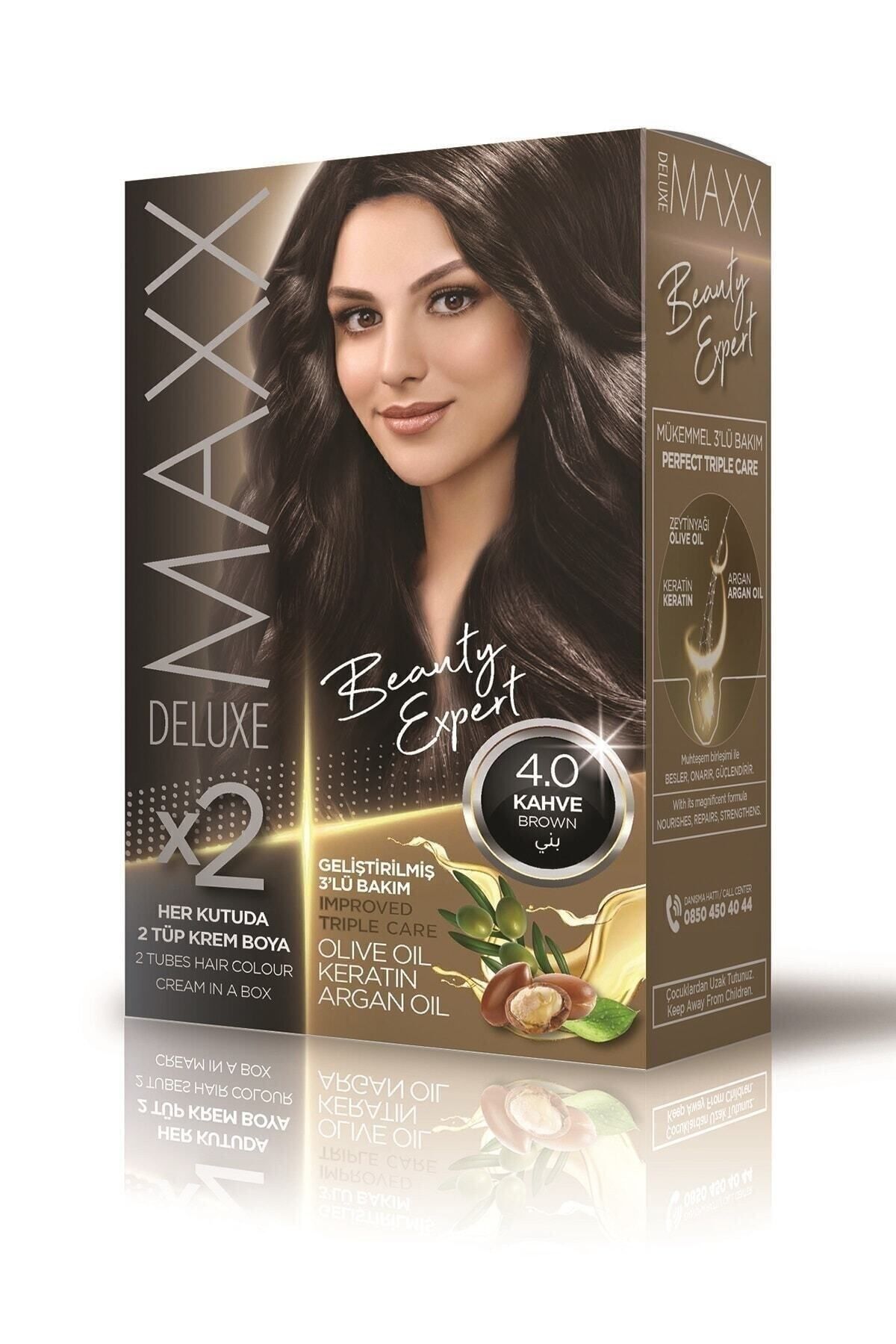 MAXX DELUXE Beauty Expert 4.0 Kahve Set Boya