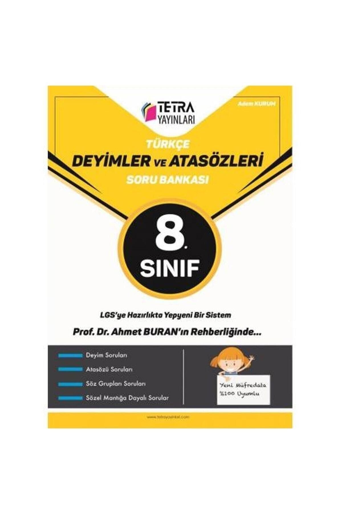 TETRA Yayınları 8. Sınıf Lgs Türkçe Deyimler Ve Atasözleri Soru Bankası 2021-2022