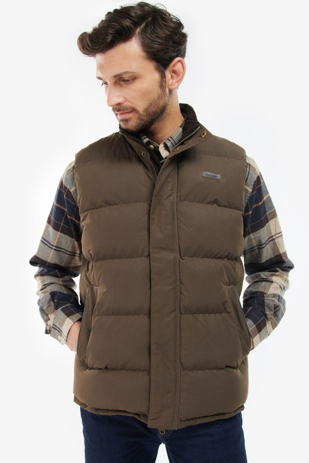 Barbour Fontwell Men s Sandstone Vest in Dominican Republic at DOP 63697 Rating 4