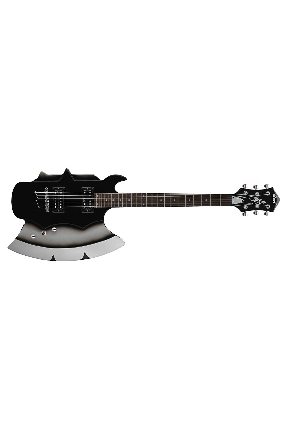 Cort Gs Guıtar Axe2bk Elektro Gitar, Gıgbag, Siyah, 2 X Mighty Mite Humb Elektro Gitar Siyah Çantal