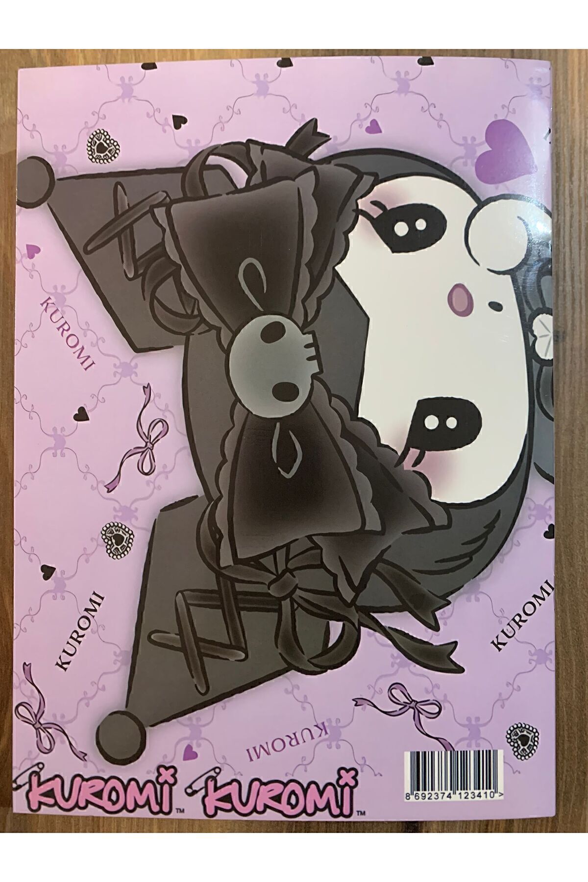 İYİ MODA My Melody Kuromi 16 sayfa Boyama Kitabı Sticker Maske Seti
