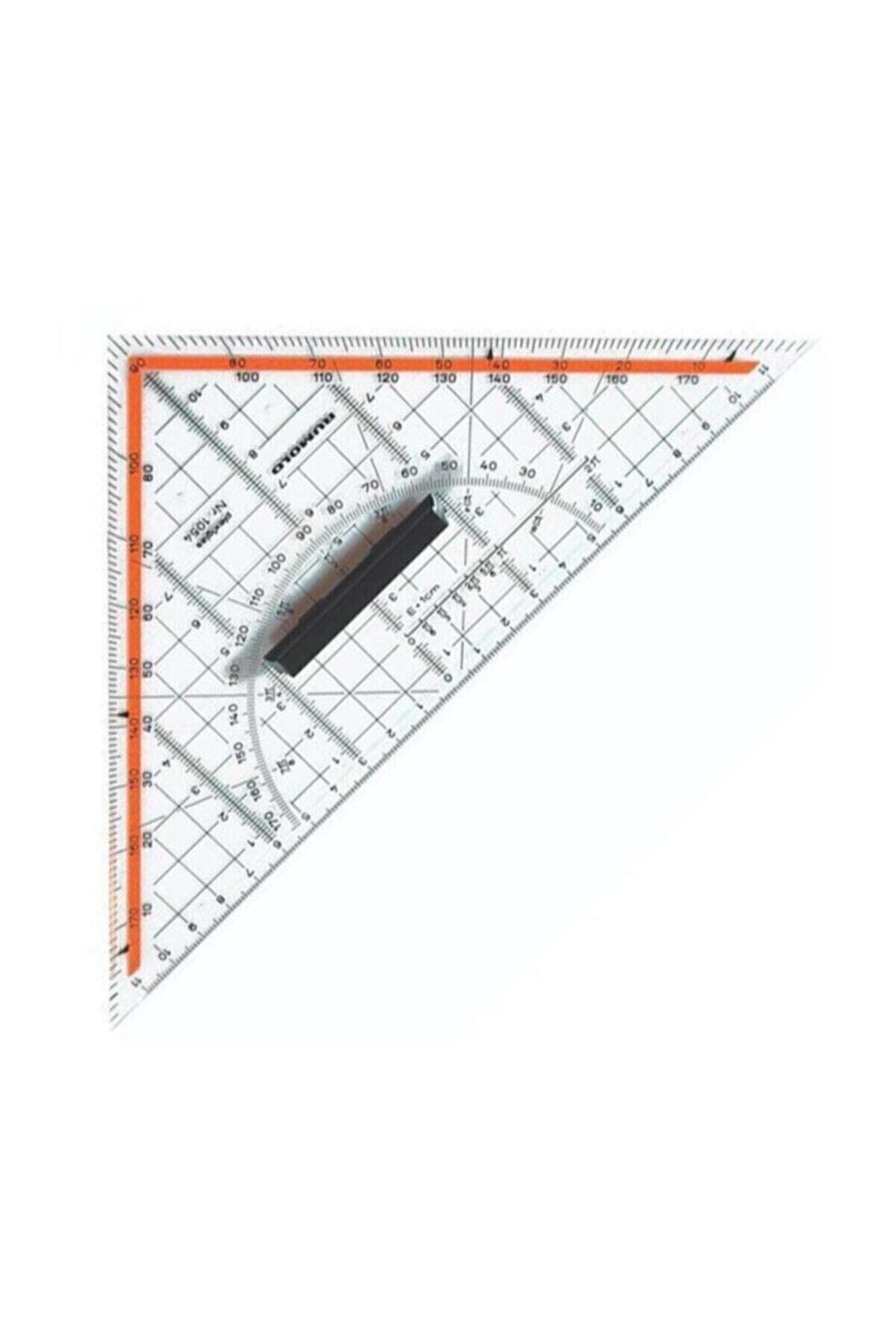 FDM Modelist 32 Cm Santimli Gönyesi (ölçekli Üçgen Cetvel Gönye)