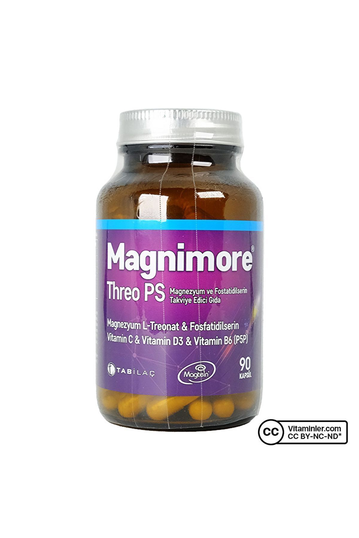 Magnimore Threo Ps Magnezyum Ve Fostatidilserin 90 Kapsül