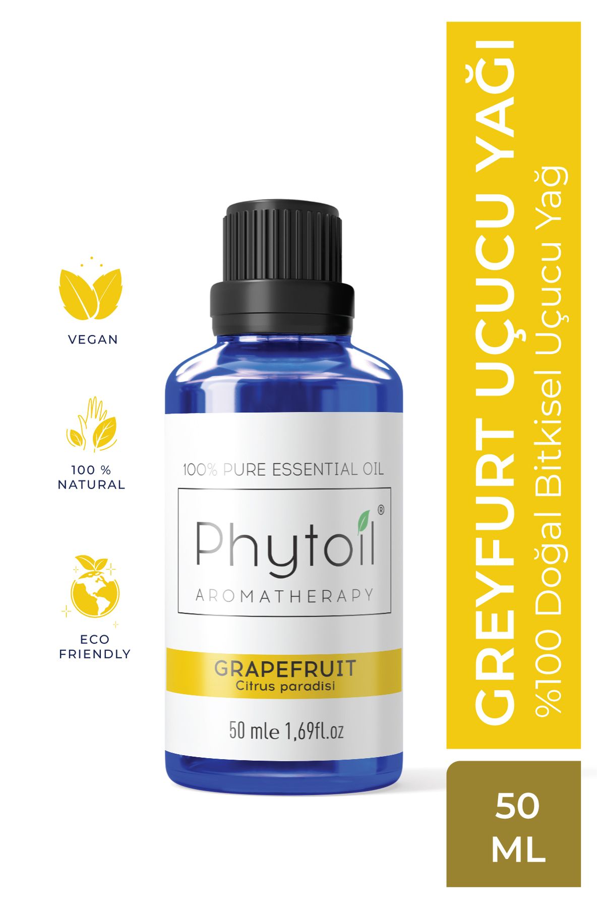 phytoil Greyfurt Uçucu Yağı- GRAPEFRUIT 50 ml