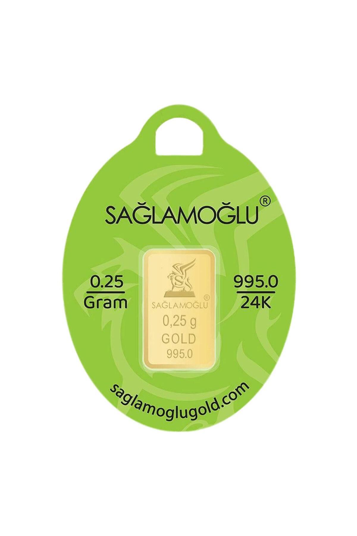 sağlamoğlu 0.25 gr 24 Ayar gram Altın