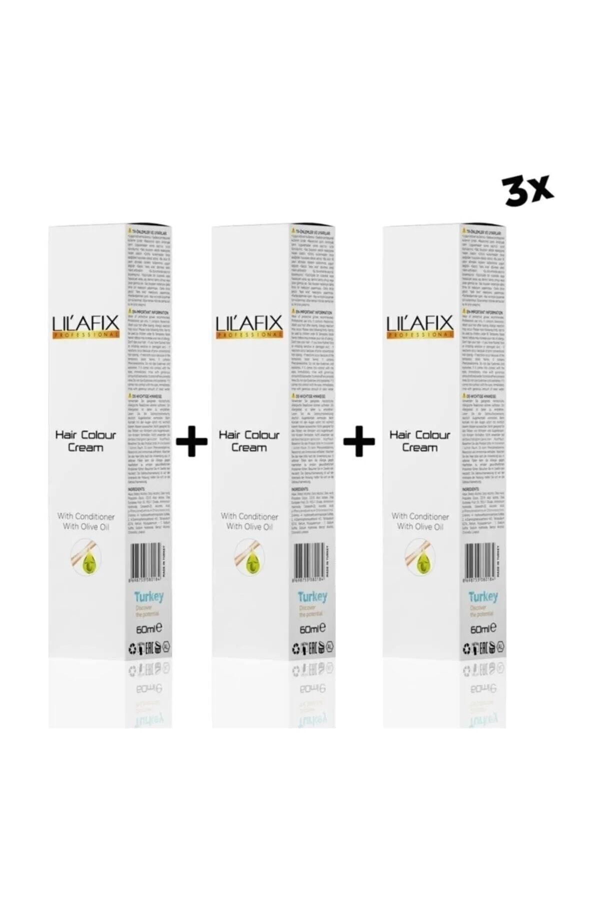 Lilafix 8/0 Açık Kumral 3'lü Krem Tüp Boya 60 ml.