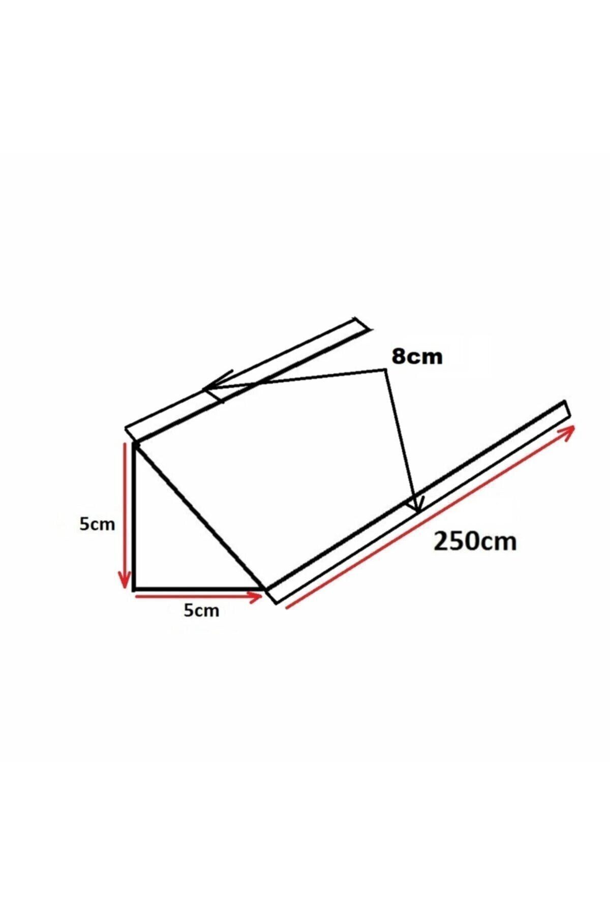 MarkaDuş Küvet Ve Duş Teknesi Kenar Çıtası 250 cm Uzunluk 5 cm Genişlik