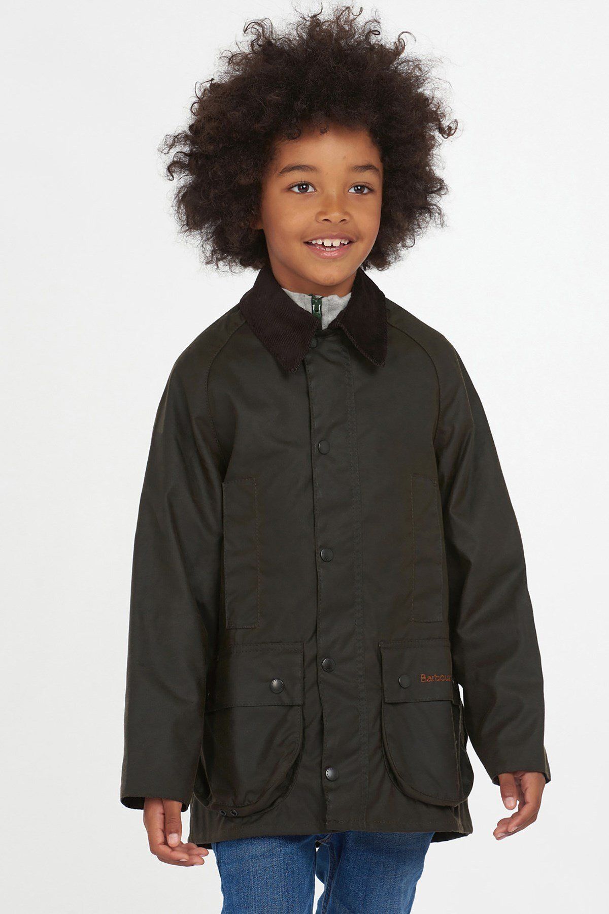 Barbour international kids Green sales