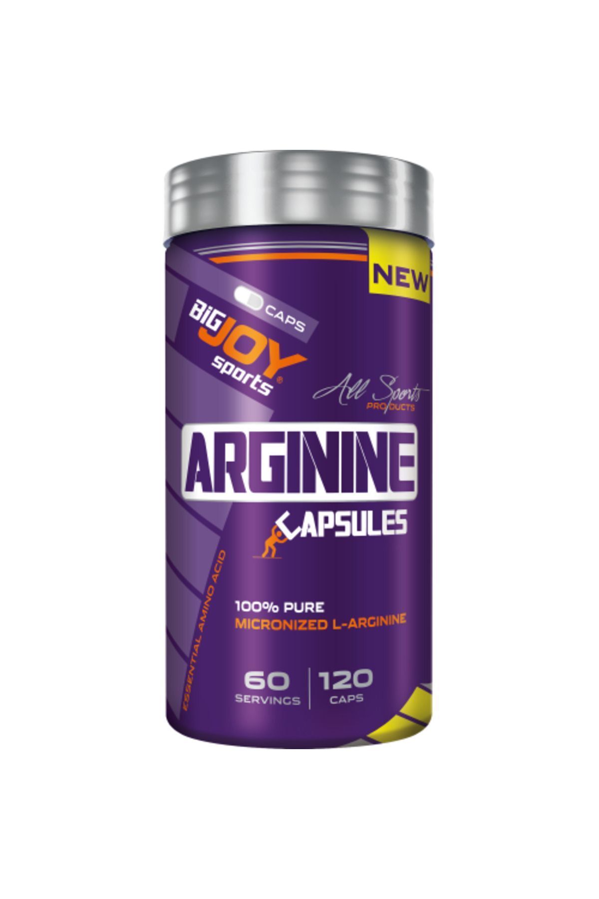 Bigjoy Sports Arginine 120 Kapsül Micronized L-arginine Amino Asit