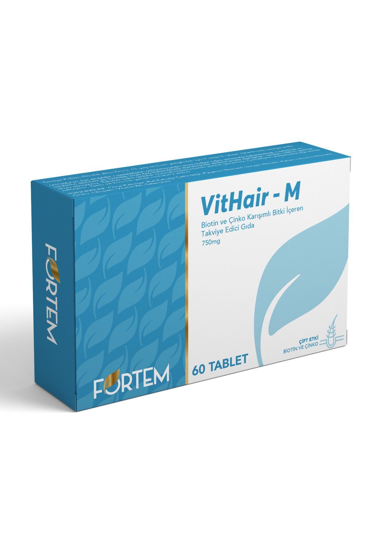 fortem Biotin Ve Çinko Karışımı Bay Tablet 60 Adet