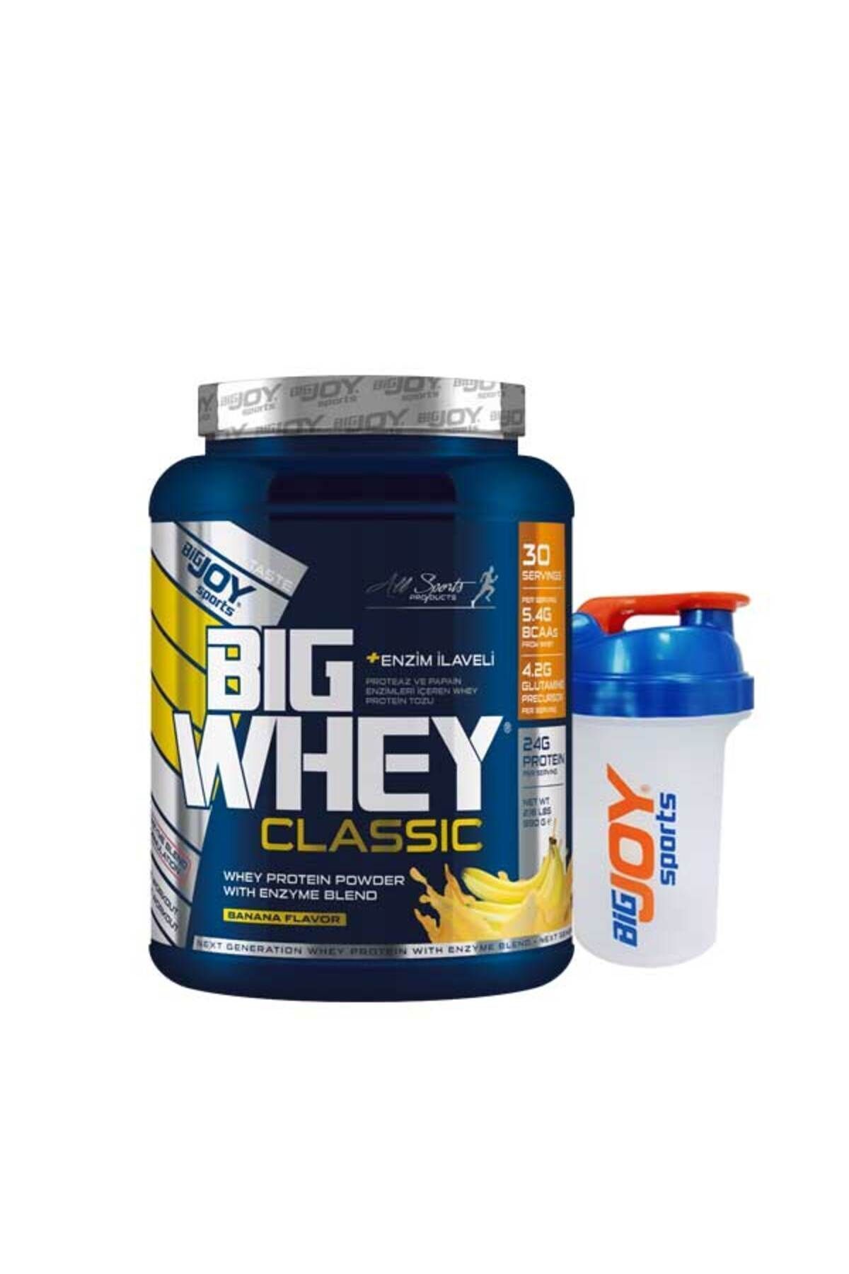 Bigjoy Sports Big Whey Classic Whey Protein Tozu Muz Aroma 990g - Shaker 500 ml