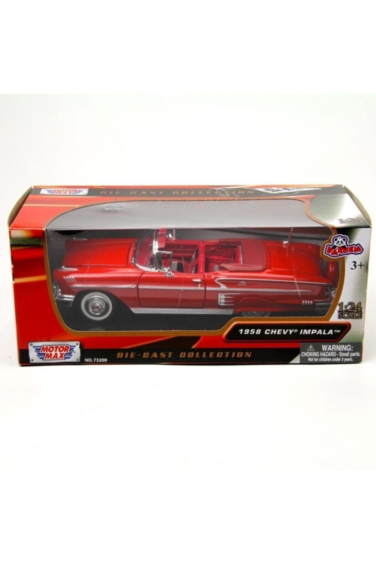 Motor Max Model Araba Motormax 1:24 1958 Chevy Impala