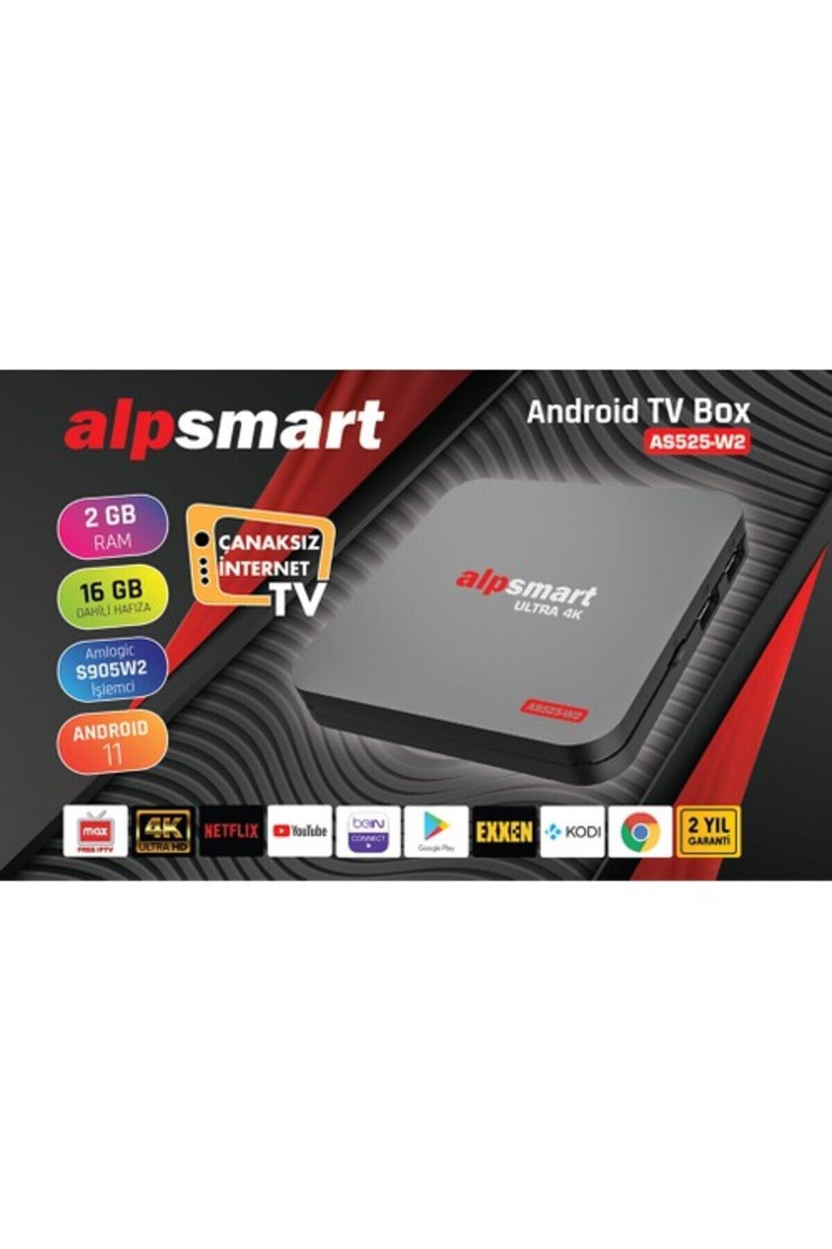 alpsmart as525-w2 alpsmart android 11 tv box