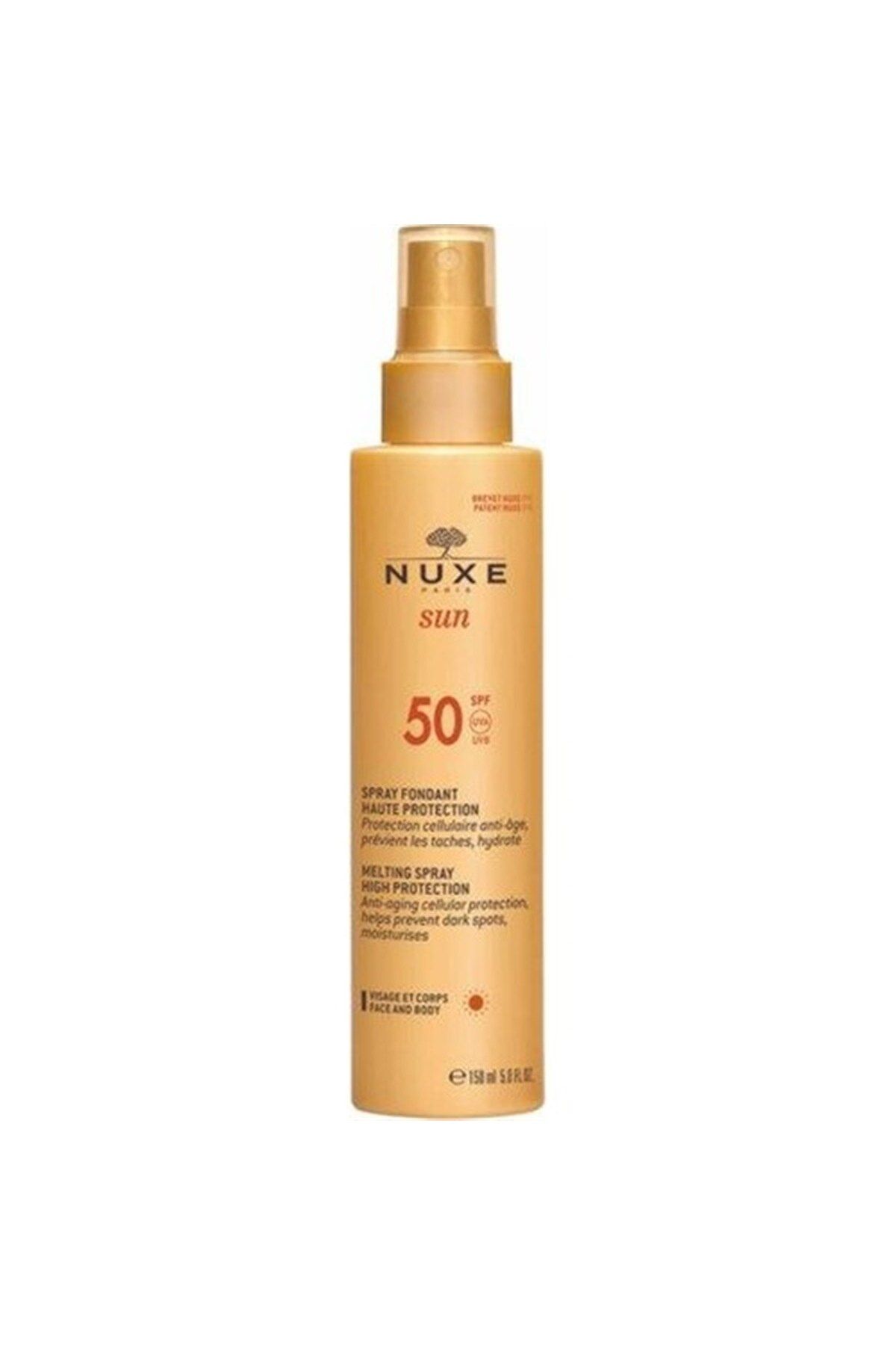 Nuxe Güneş Koruyucu Yüz Ve Vücut Sütü Spf50 150ml