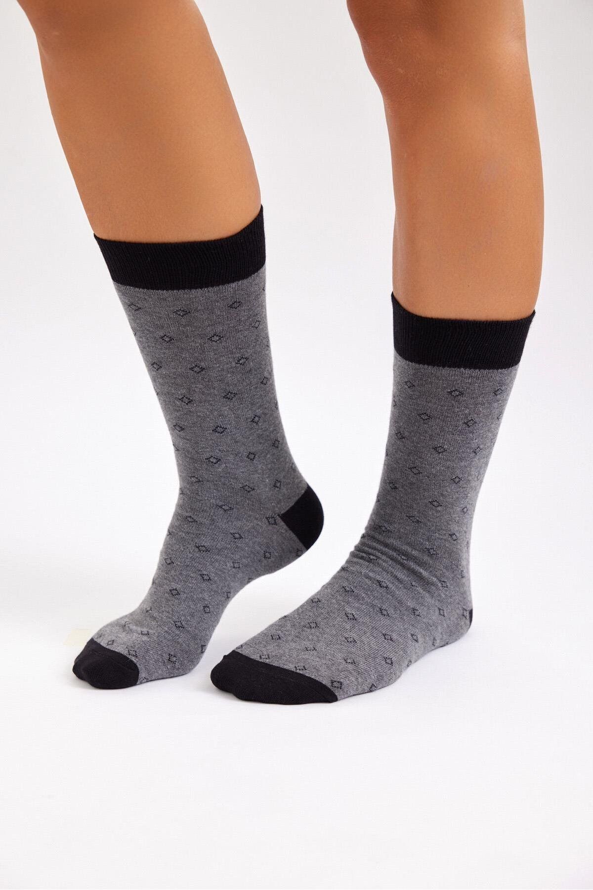 Katia & Bony Klasik Erkek Soket Çorap Gri