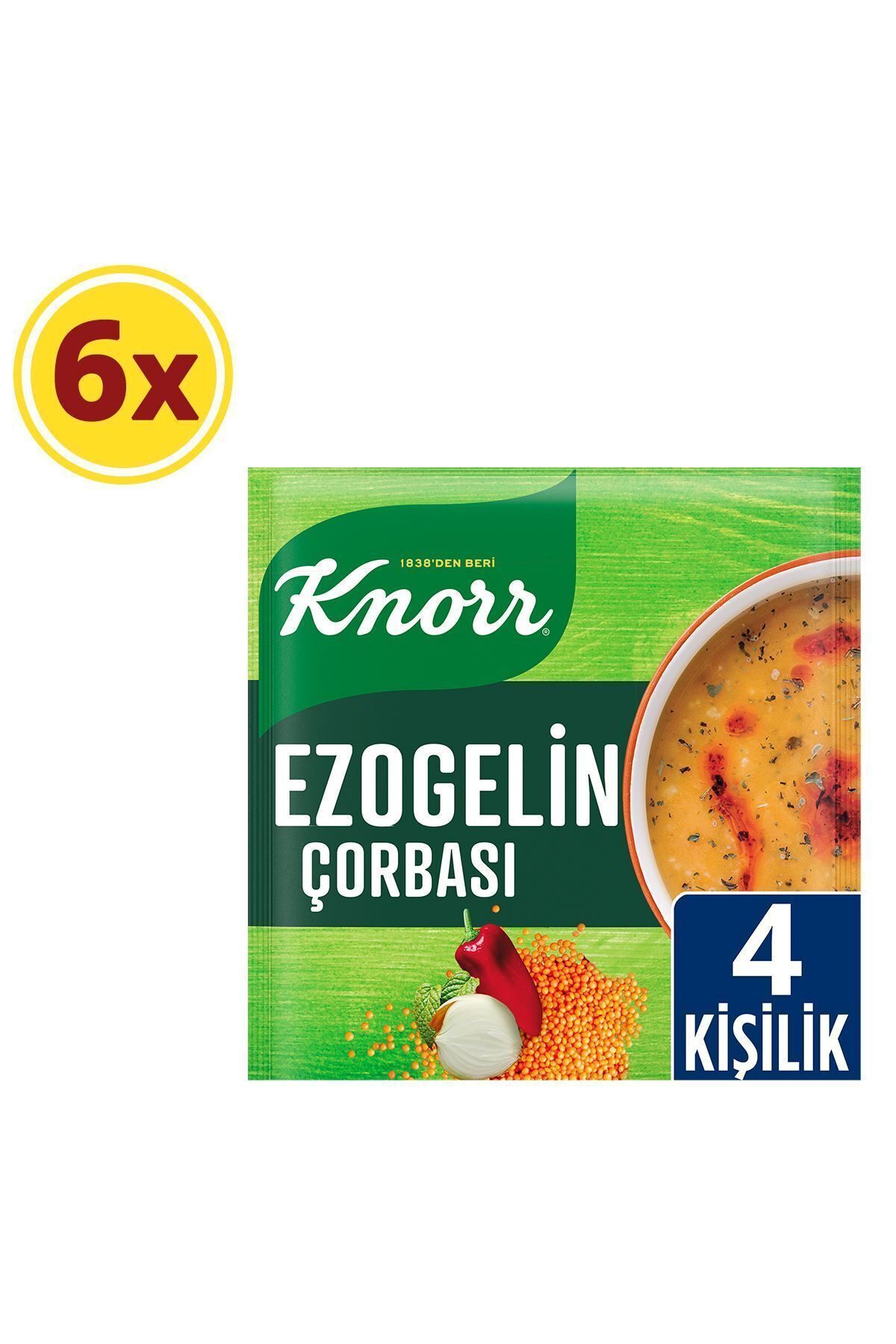 Knorr Ezogelin Çorbası 74 gr X 6 Adet