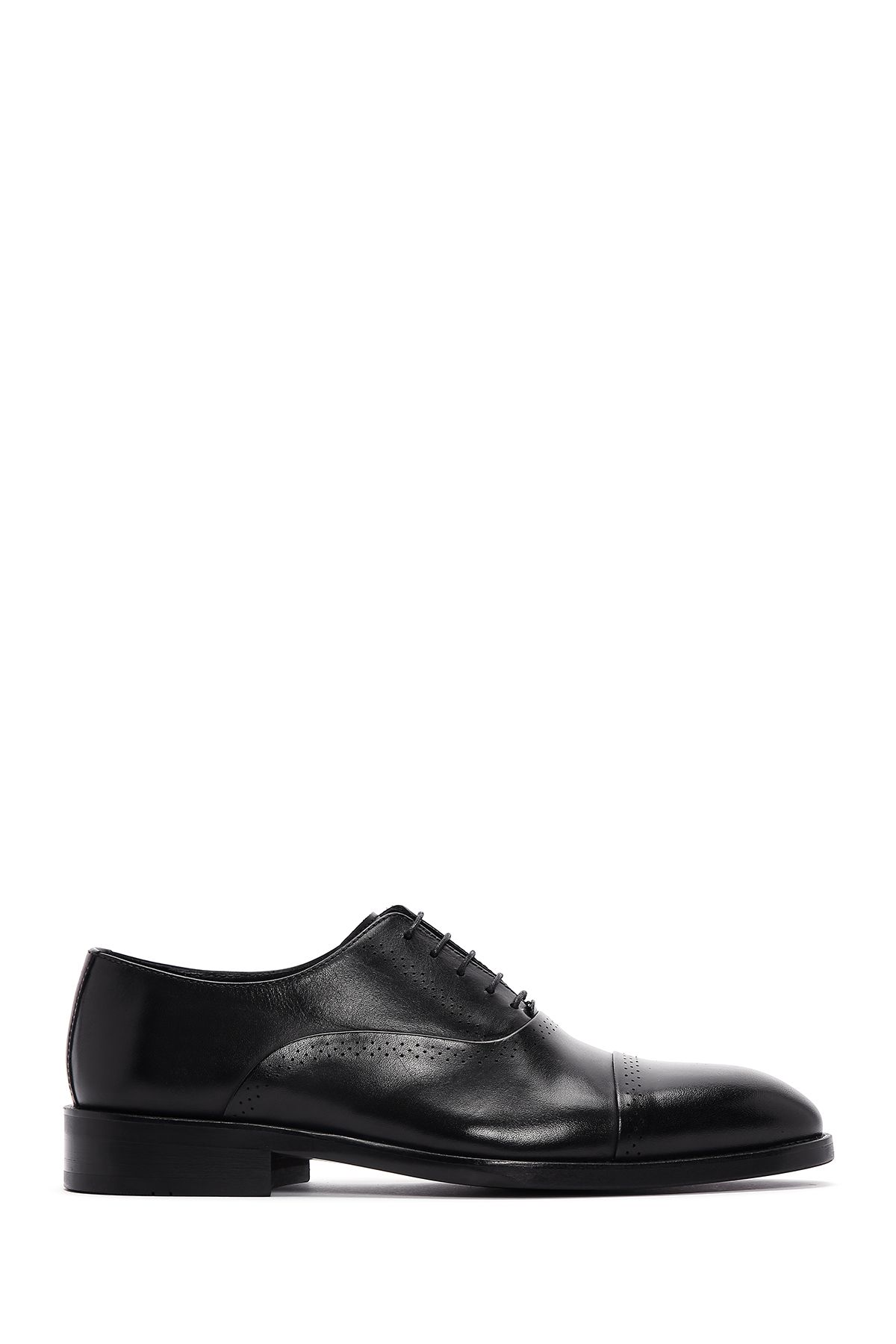 Derimod Erkek Siyah Deri Klasik Ayakkabı 24sfd613018