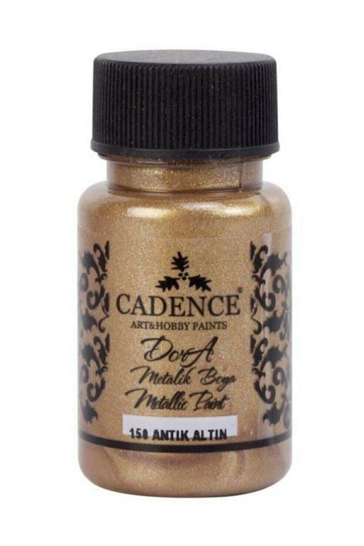 Cadence 150 Antik Altın Dora Metalik Boya 50ml