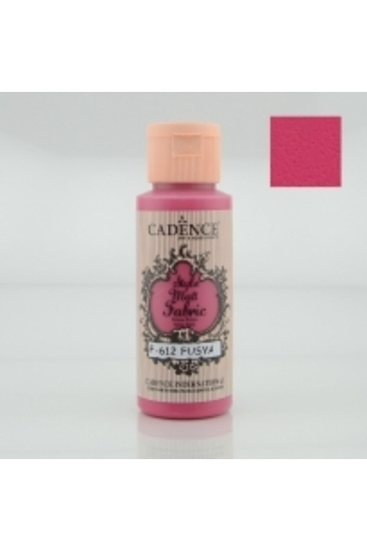 Cadence 612 Fuşya Kumaş Boyası 59ml(cc)