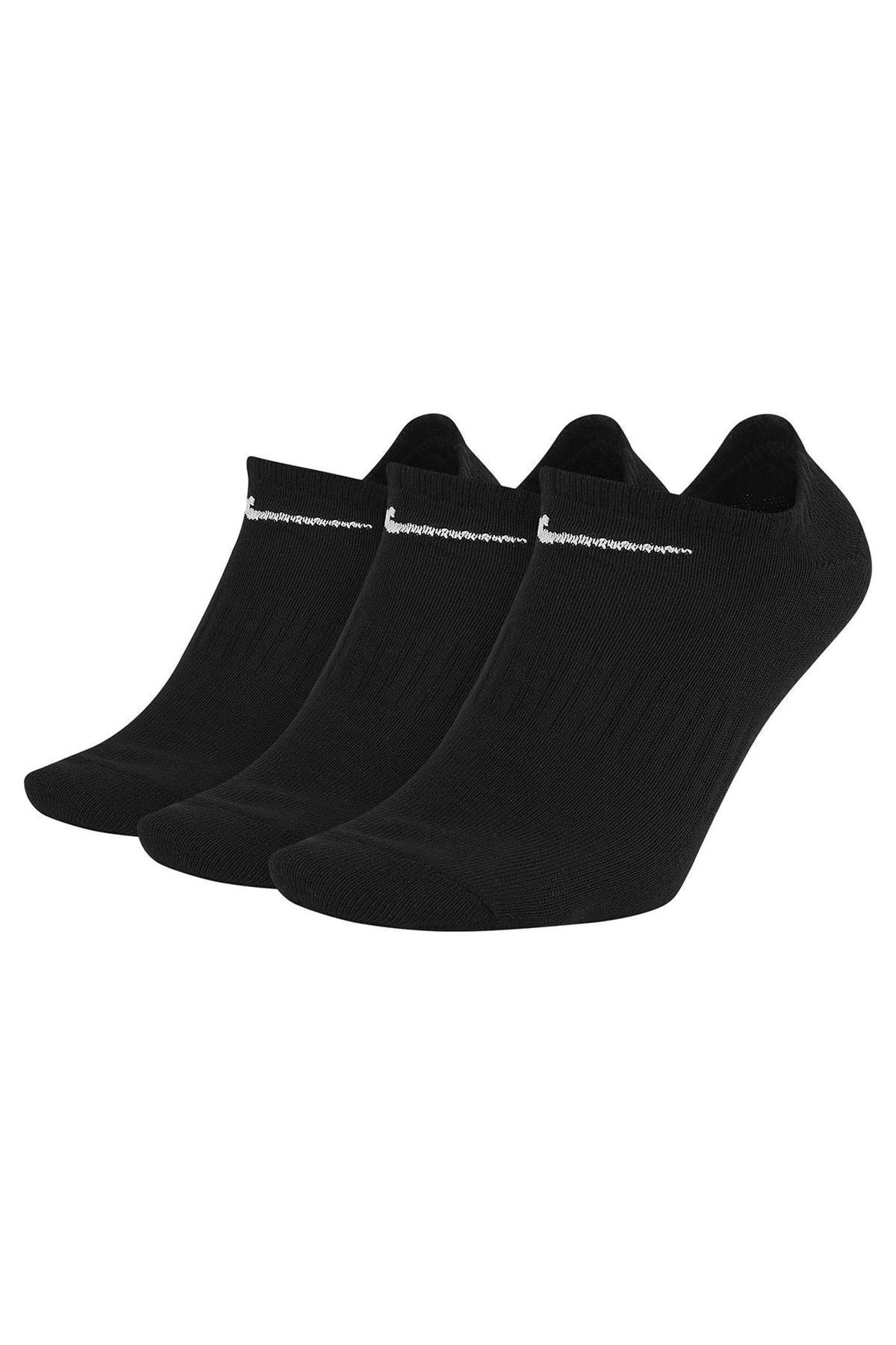 Nike Unisex Siyah 3'lü Çorap Seti SX7678-010 Everyday Lightweight