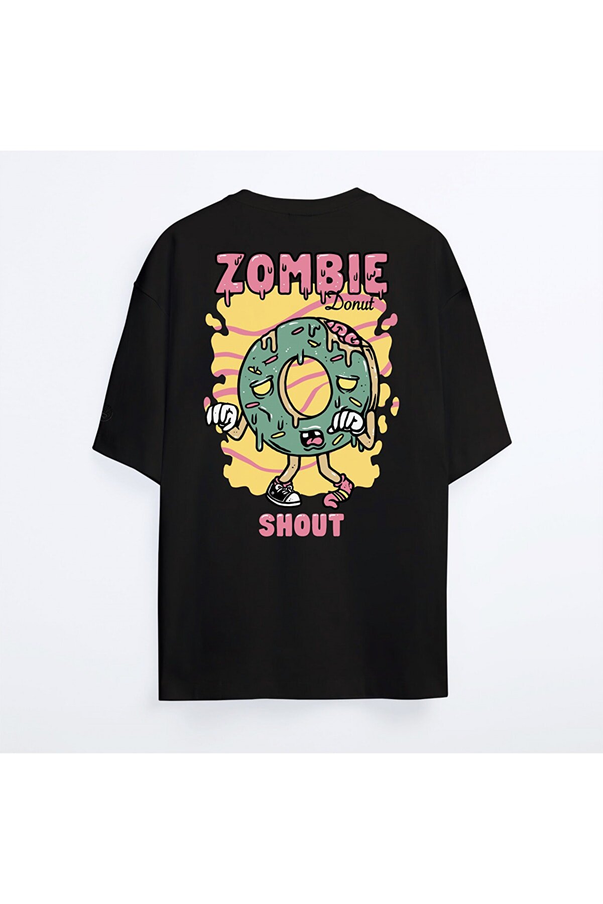 Shout Oversize Zombie Donut Unisex T-shirt