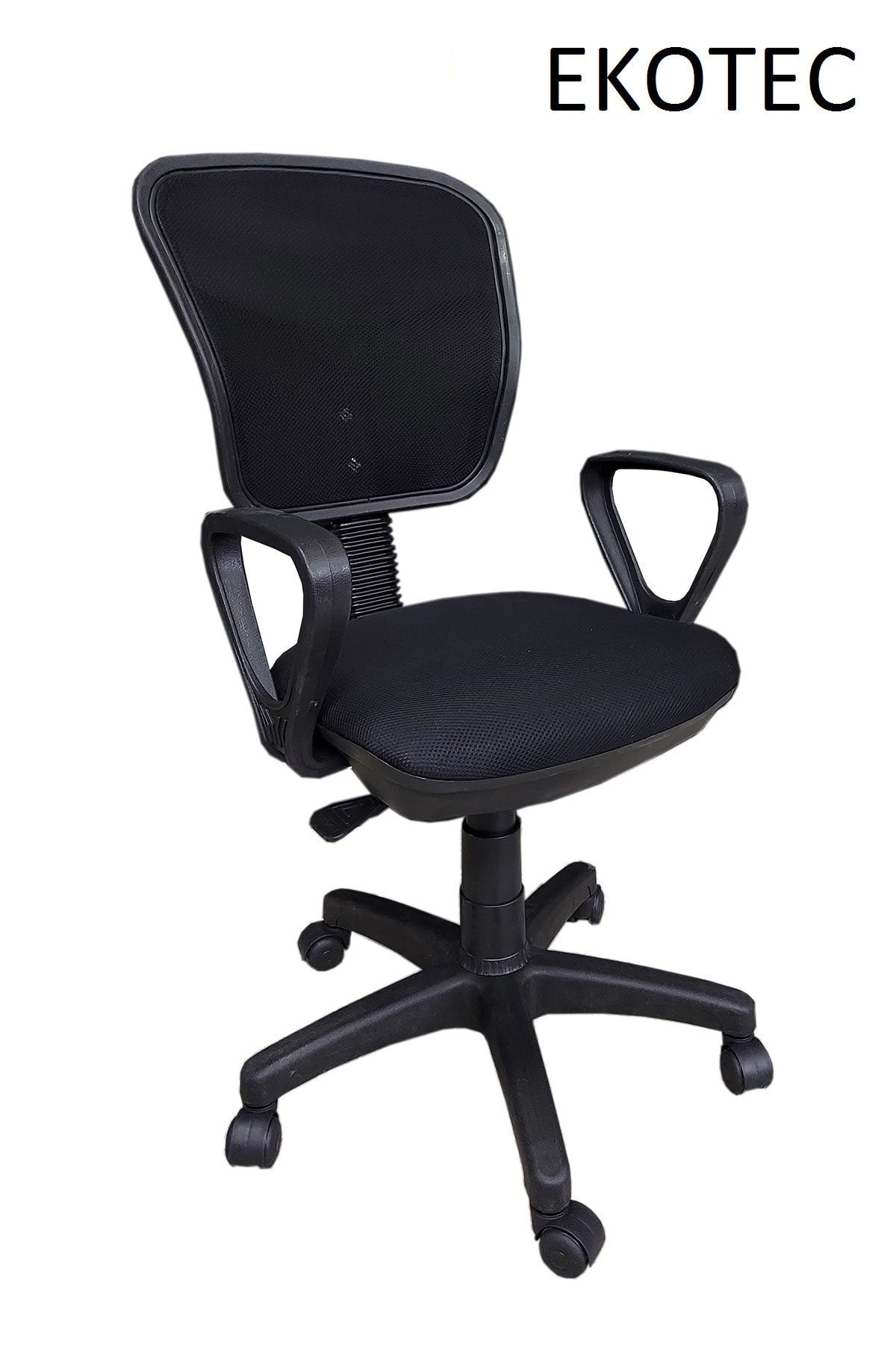 Genel Markalar Siyah Fileli Bilgisayar Koltuğu Ofis Çalışma Sandalyesi Koltuğu