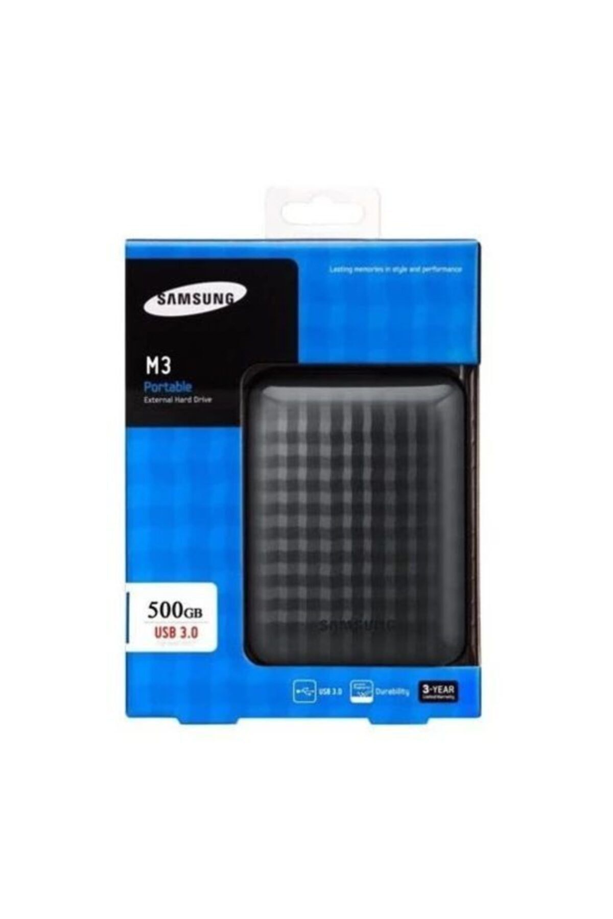Samsung M3 Portable 500gb Stshx-m500tcb 2.5 Usb 3.0 Taşınabilir Disk