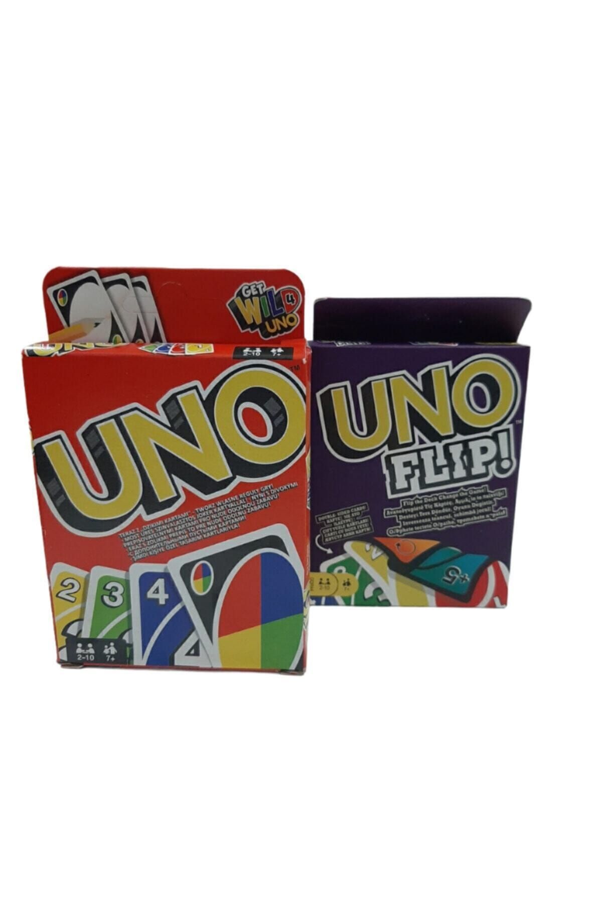 UNO Uno Oyun Kartı Ve Uno Flip Oyun Kartı