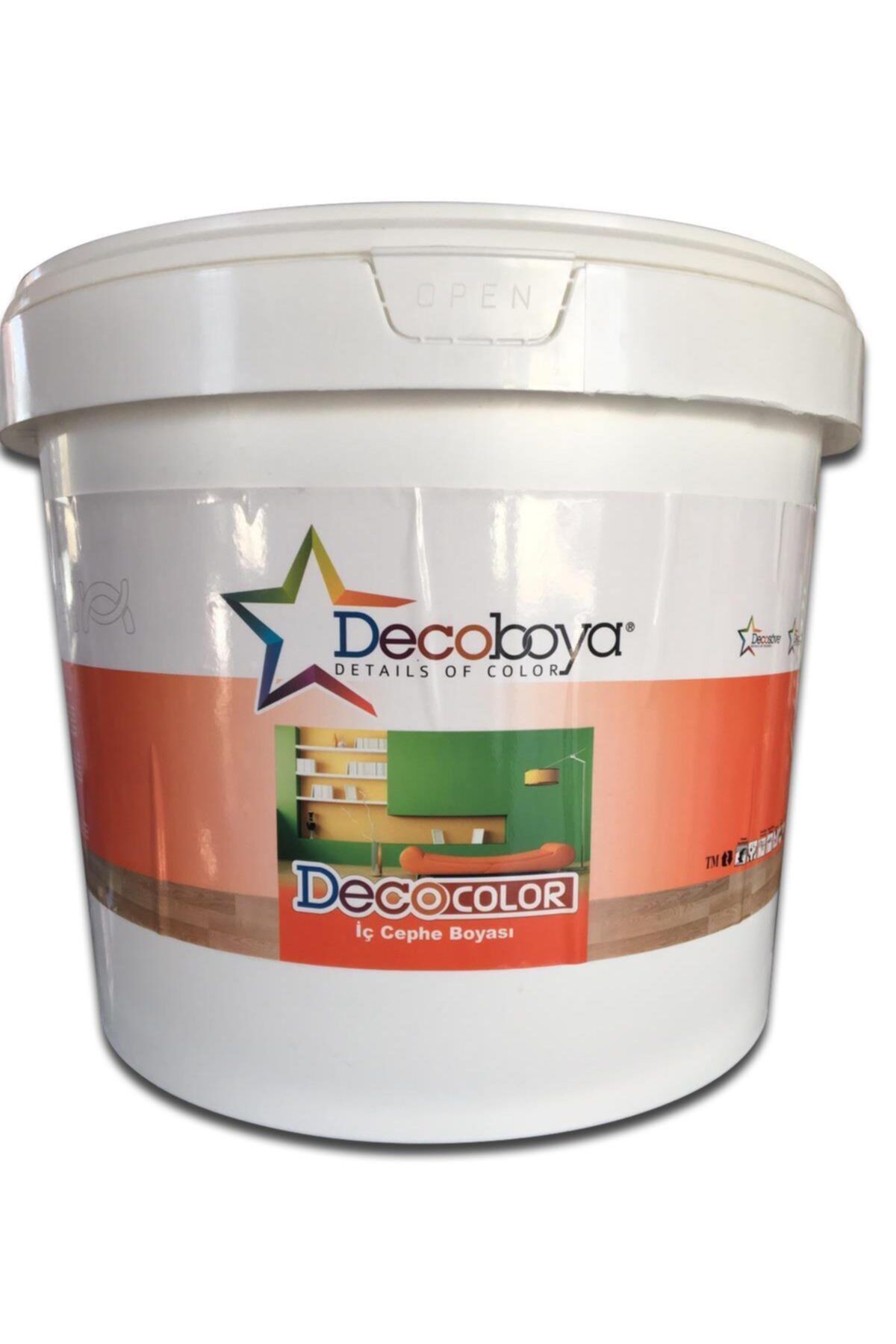 DecoBoya Deco Color Plastik Mat Iç Cephe Duvar Boyası 3kg Tüm Renkler