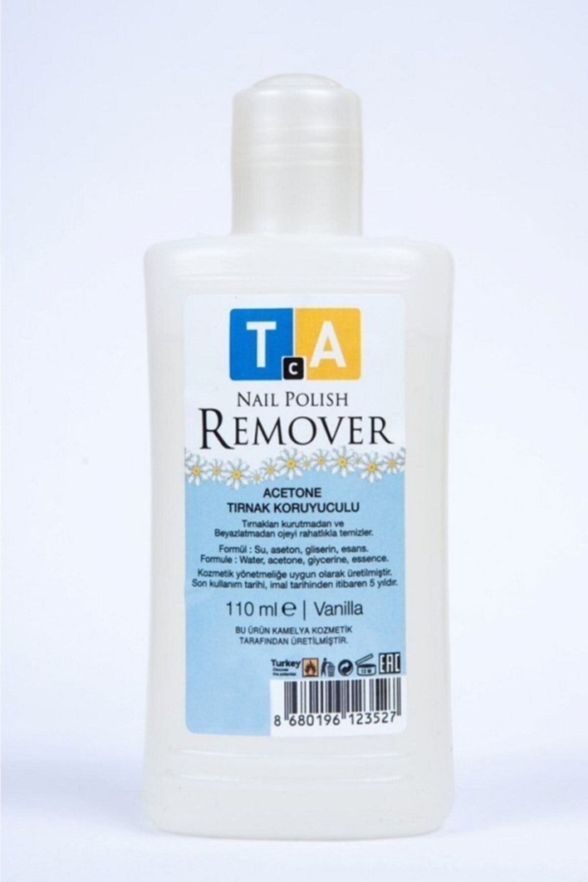 TCA Studio Make Up Tca Studio Make-up Aseton Nail Polish Remover Vanilla 110 Ml