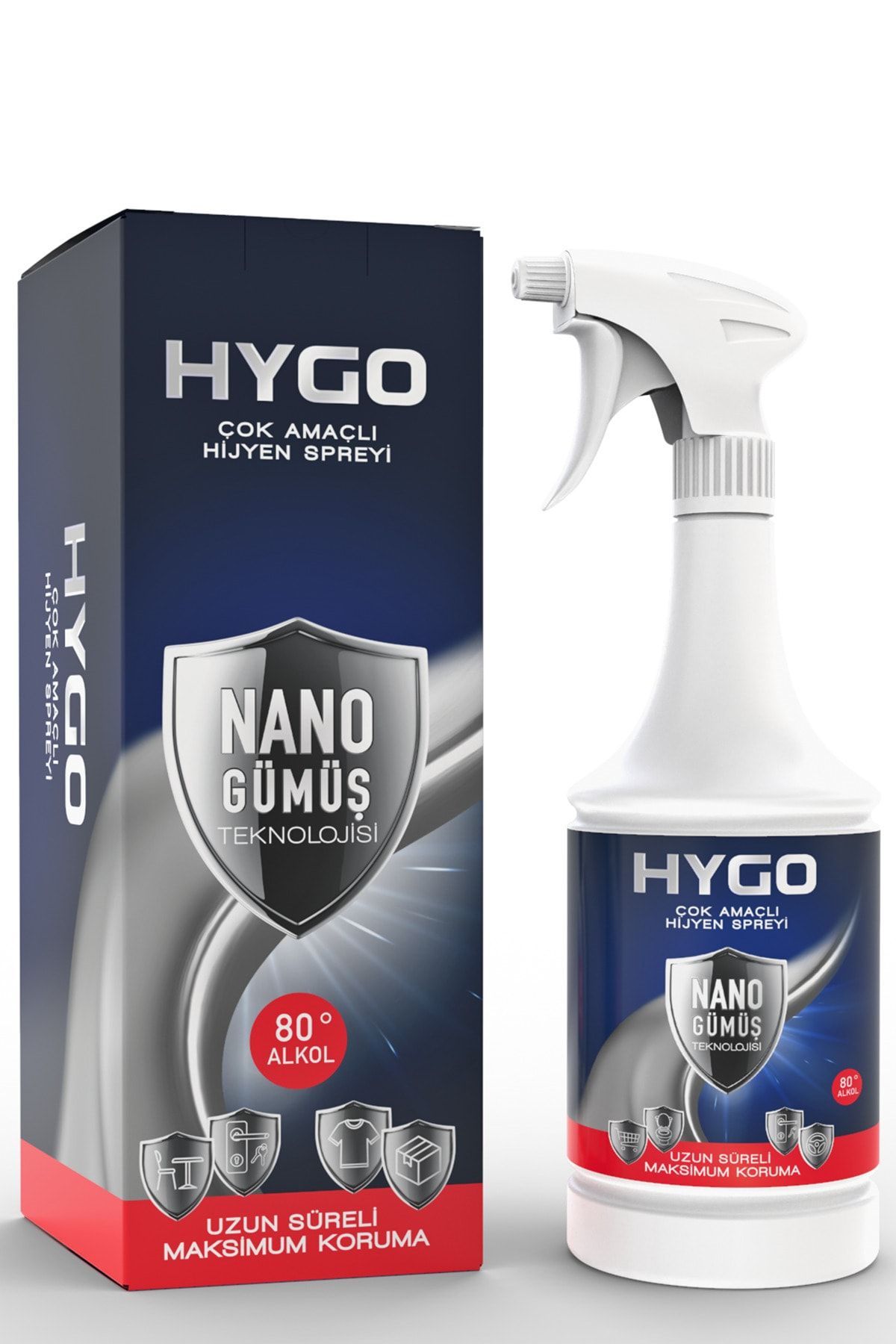 HYGO Nano Gümüş Hijyen Spreyi 1 l