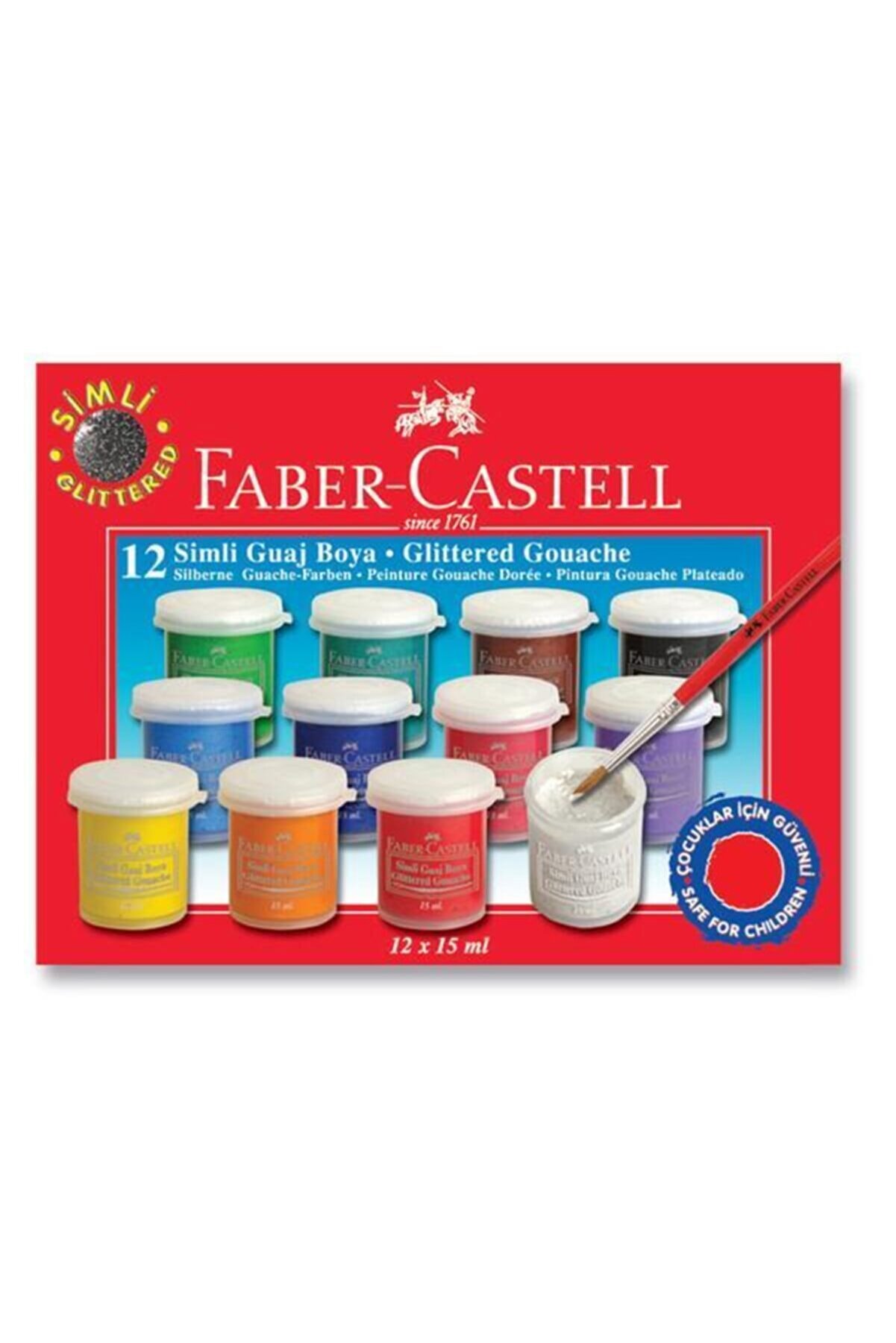 Faber Castell Faber Guaj Boya Simli 12 Li 160404 /