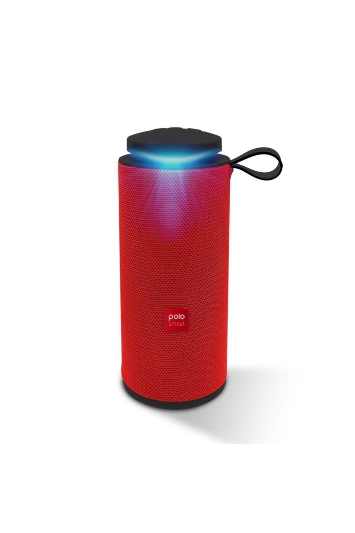 Polosmart Fs46 Effective Kablosuz Speaker - Kırmızı