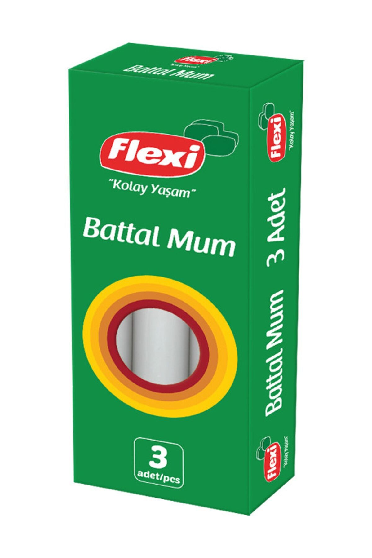 Flexi Battal Mum 3'lü