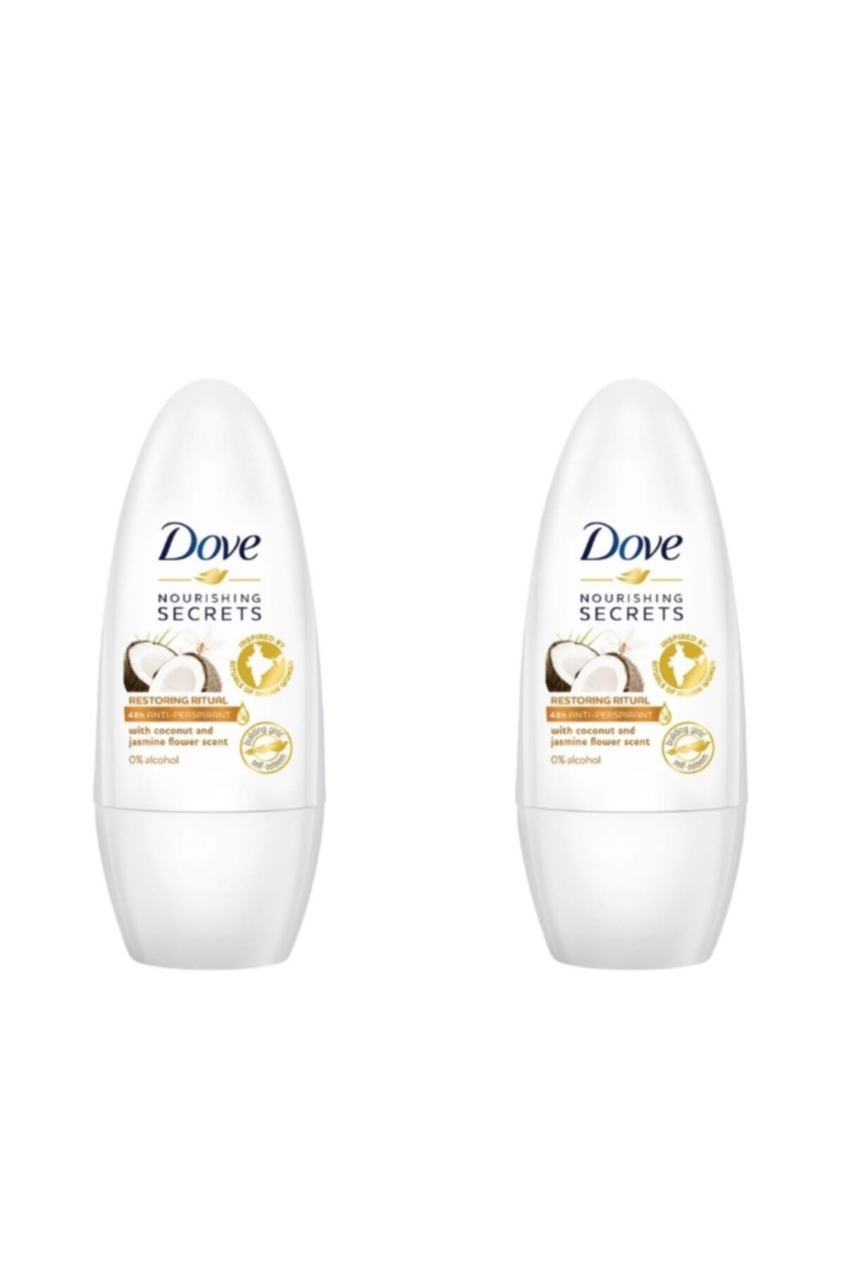 Dove Secrets With Coconut And Jasmine 2'li Roll-on