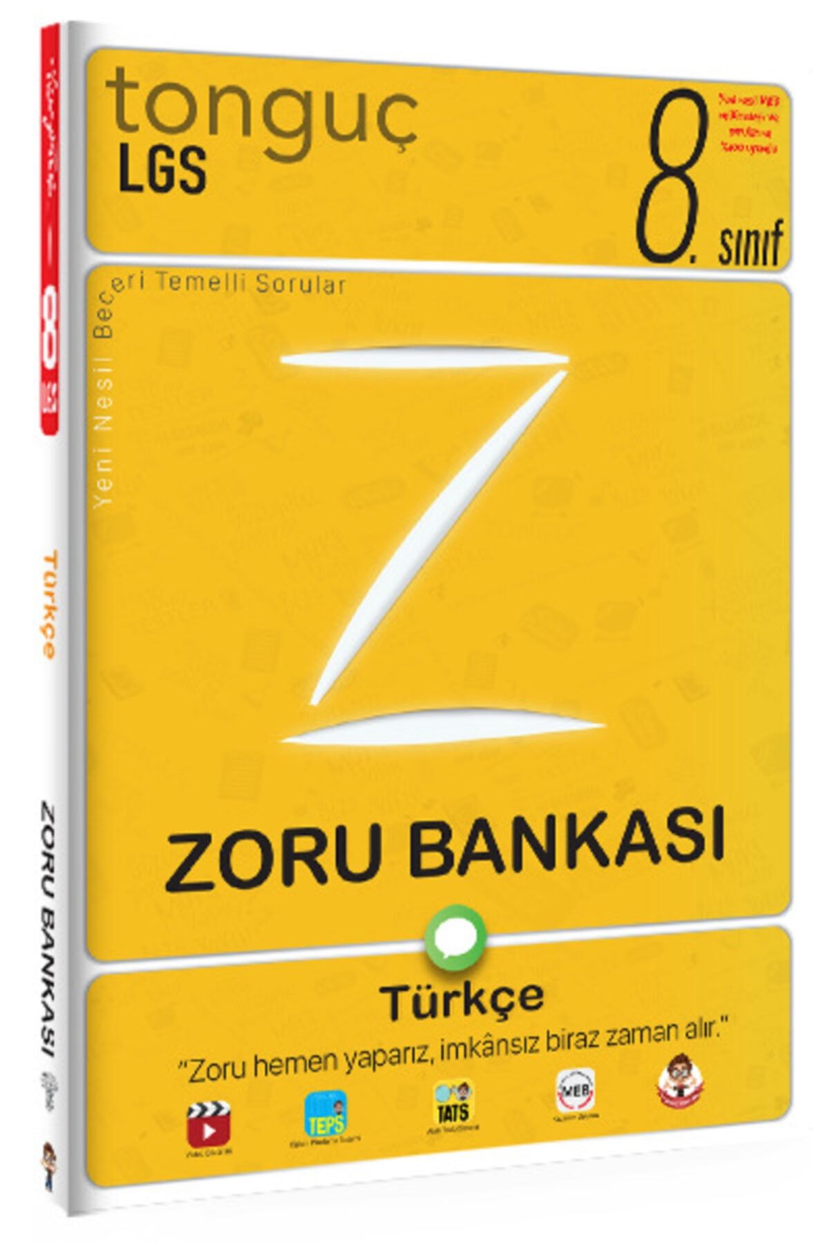 Tonguç Yayınları Yeni Baskı 8. Sınıf Türkçe Zoru Bankası