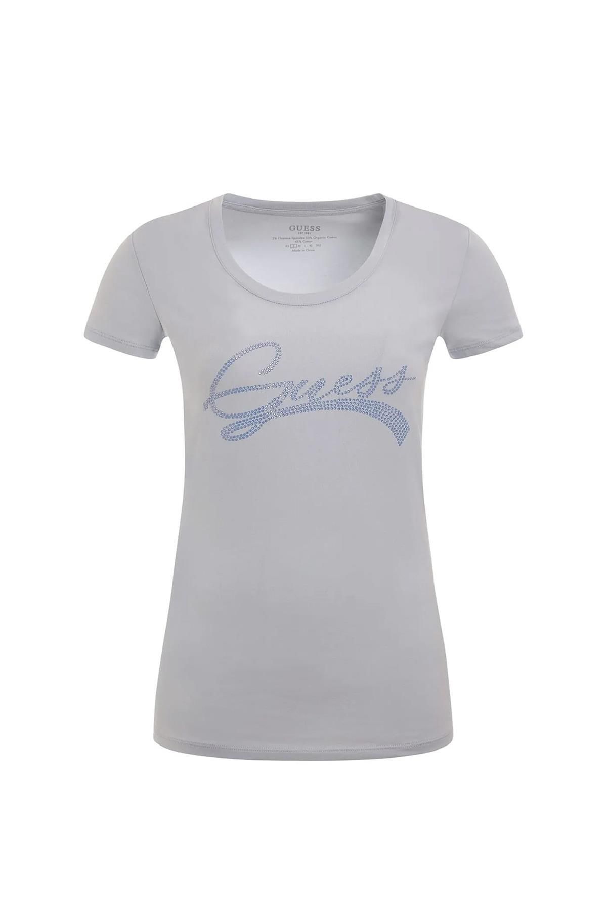 Guess Ss Rn A Kadın Slim Fit Tshirt W3rı14j1314